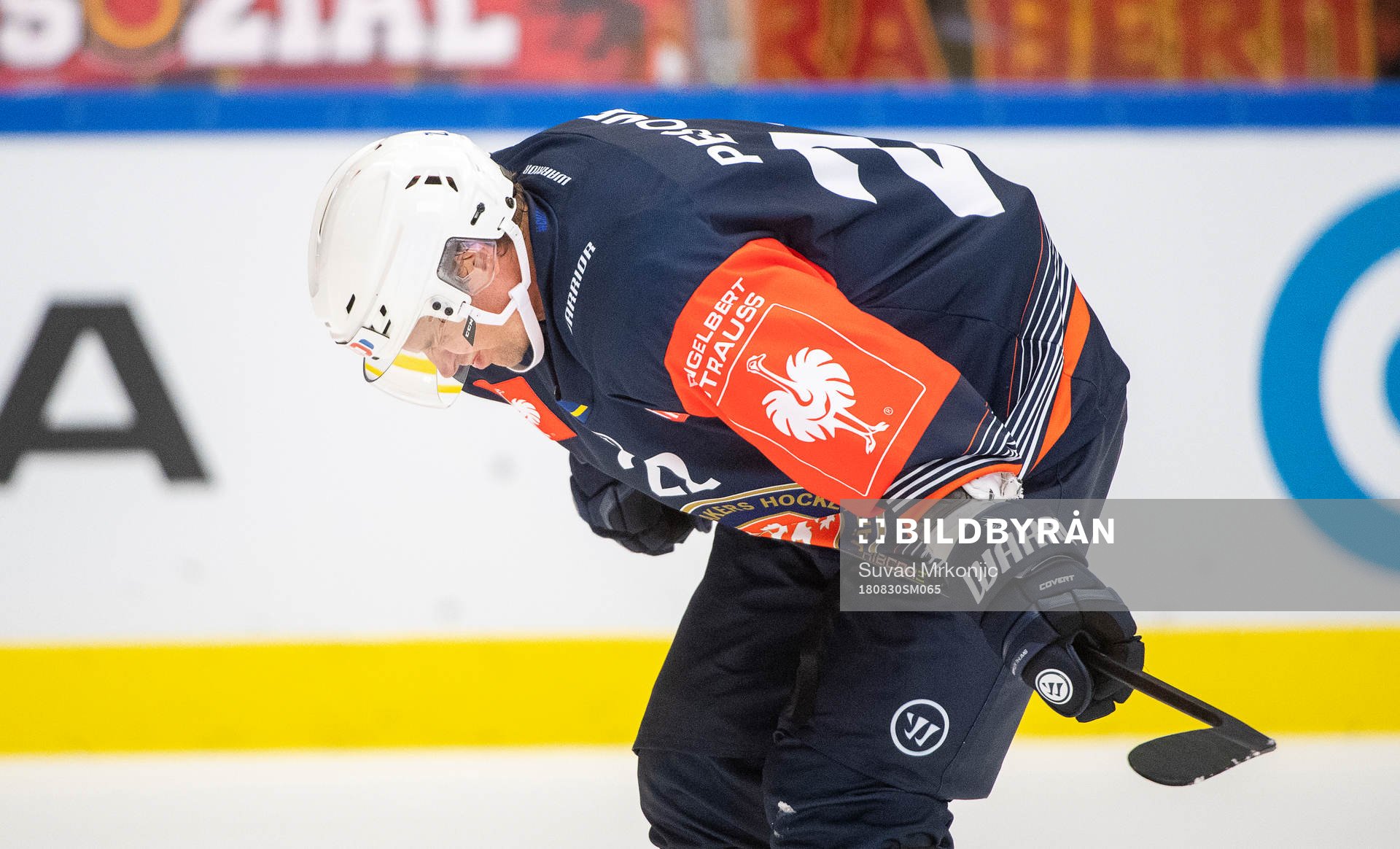 Janne Pesonen of Växjö is dejected
