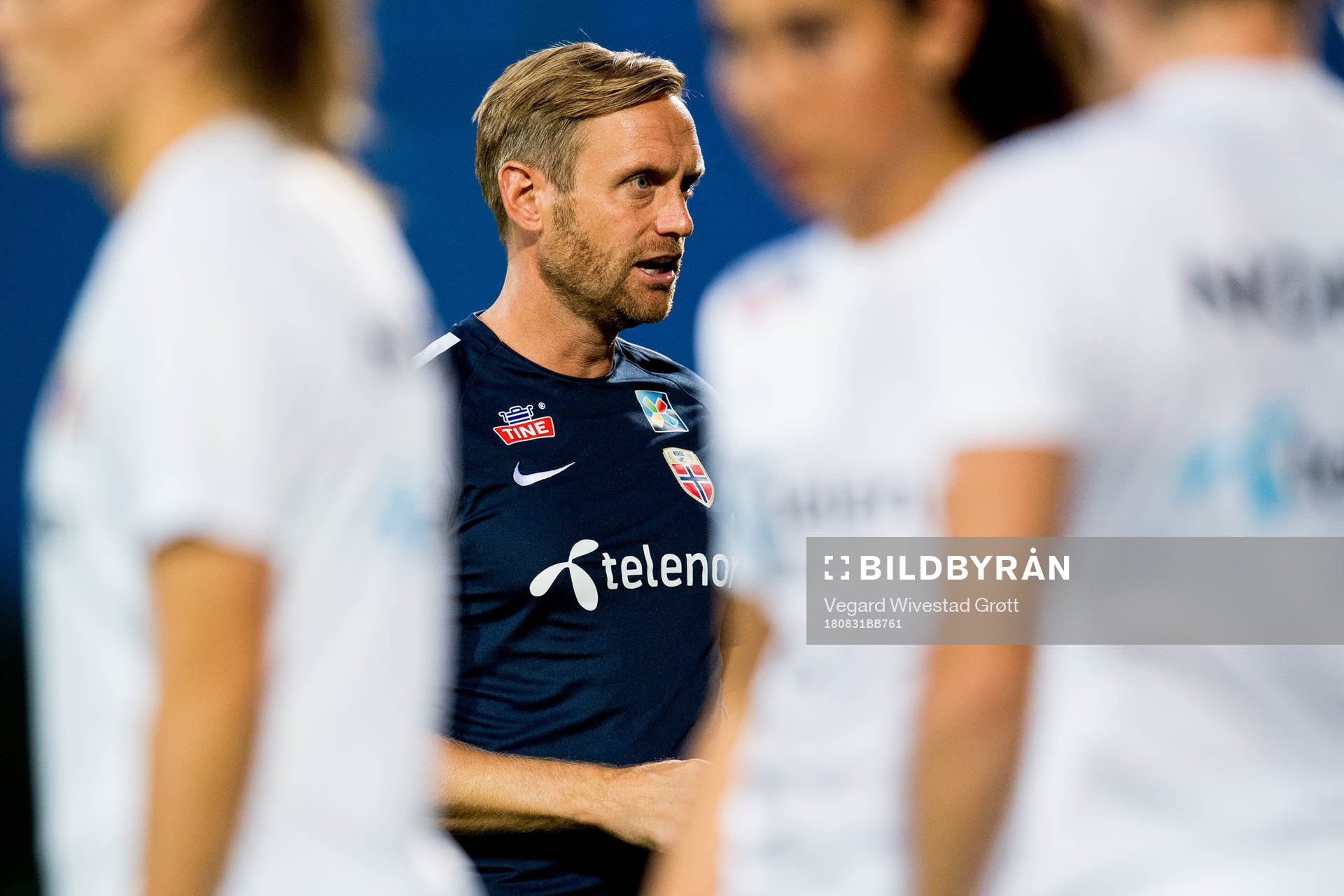 Martin Sjögren, head coach of Norway