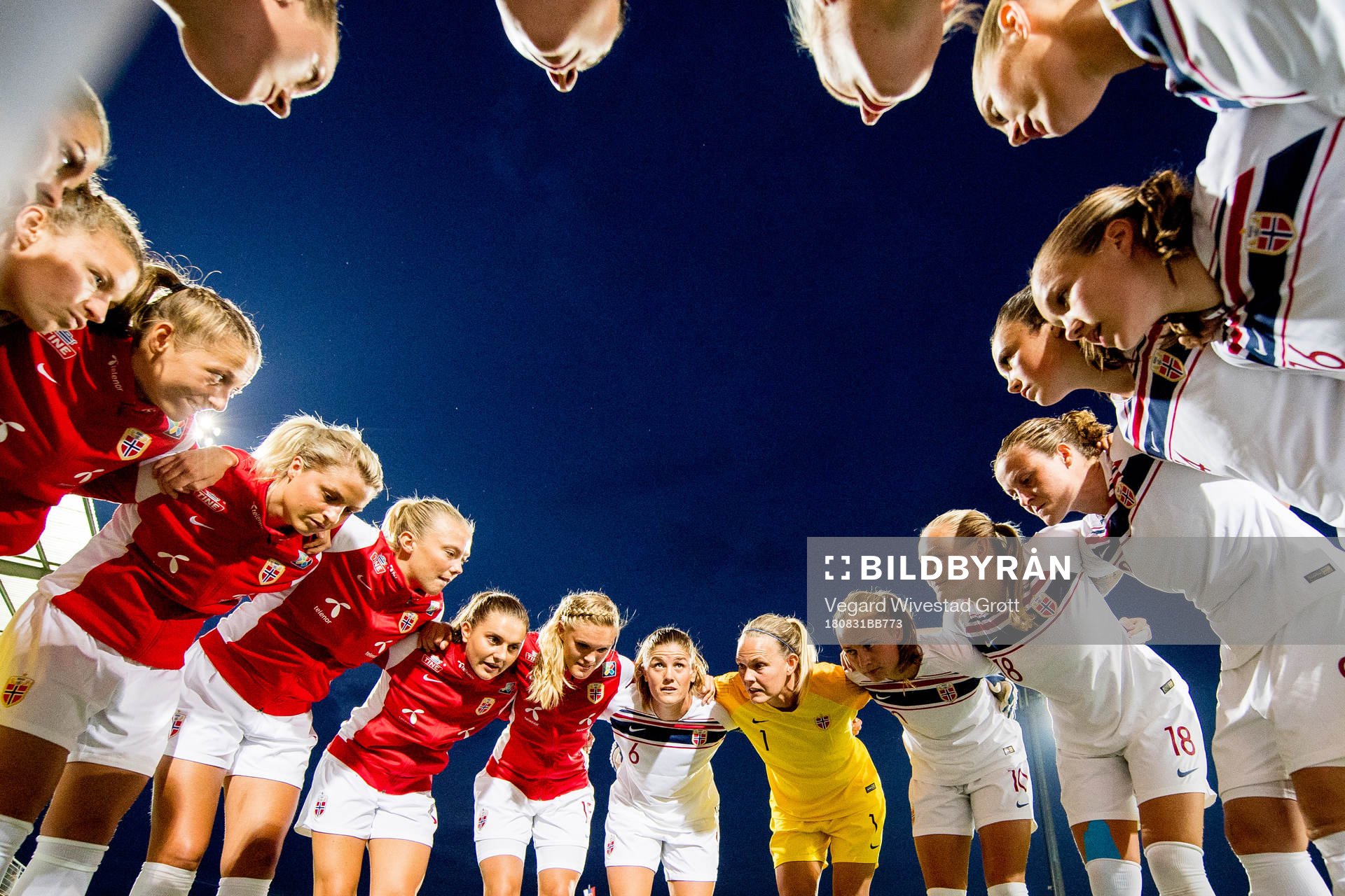 Goalkeeper Cecilie Fiskerstrand, Ingrid Marie Spord, Synne