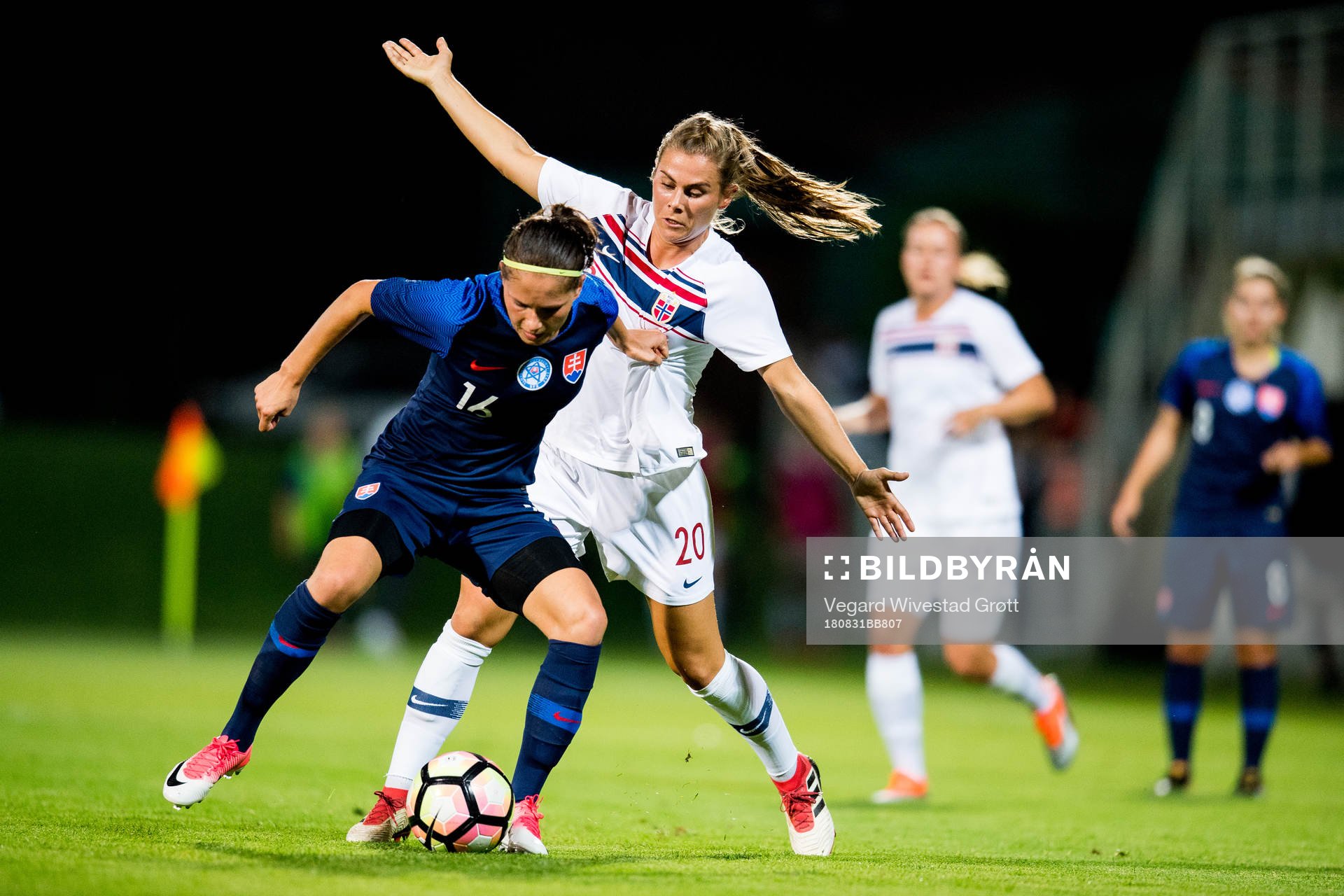 Petra Zdechovanová of Slovakia and Emilie Bosshard Haavi
