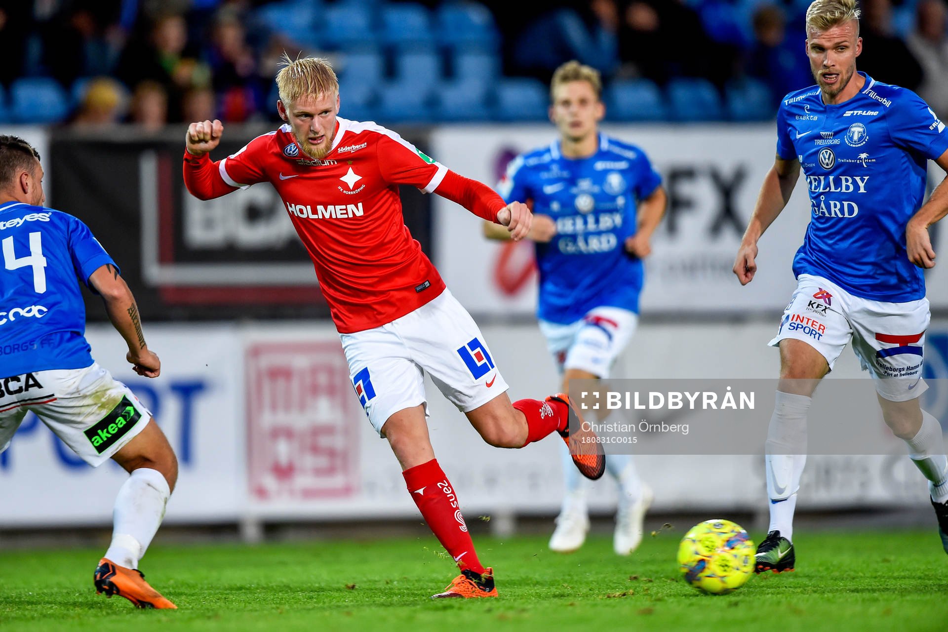 Norrköpings Kalle Holmberg och Trelleborgs Alexander