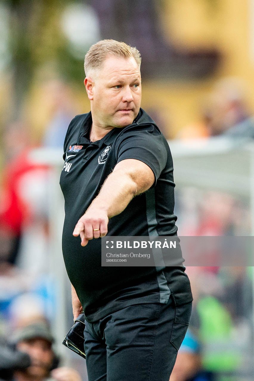 Trelleborgs tränare Patrick Winqvist