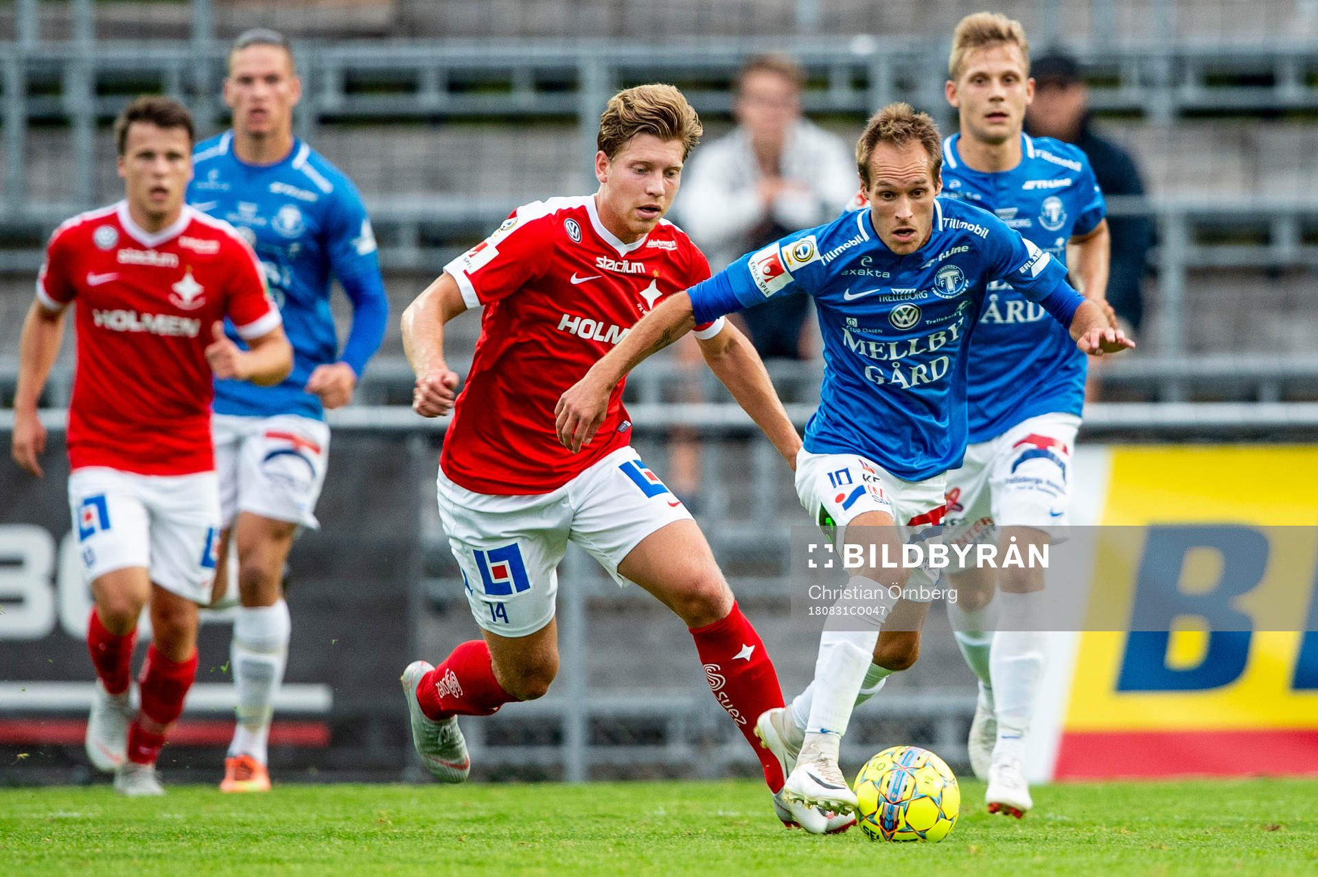 Norrköpings Alexander Fransson mot Trelleborgs Zoran