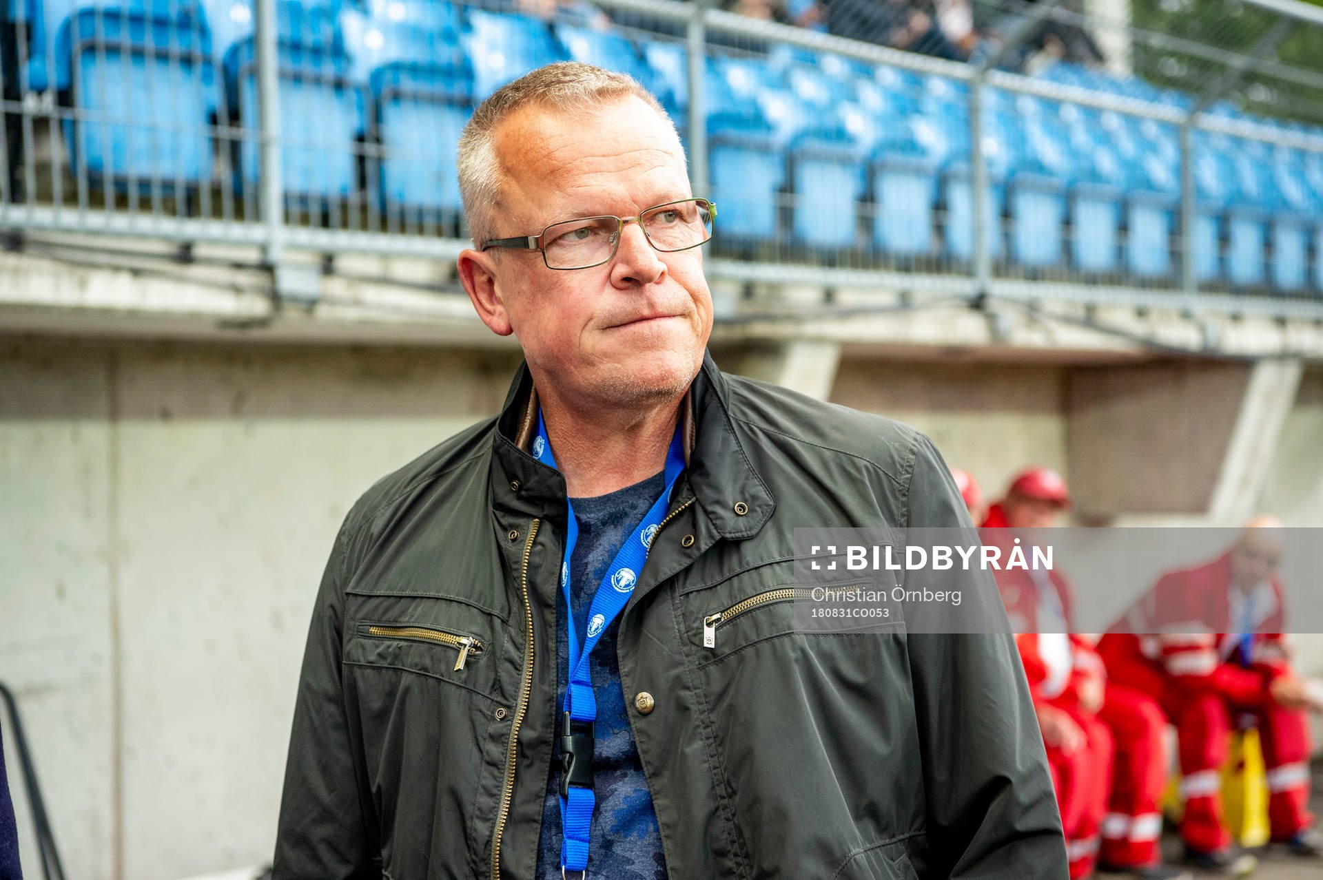Sveriges förbundskapten Janne Andersson innan