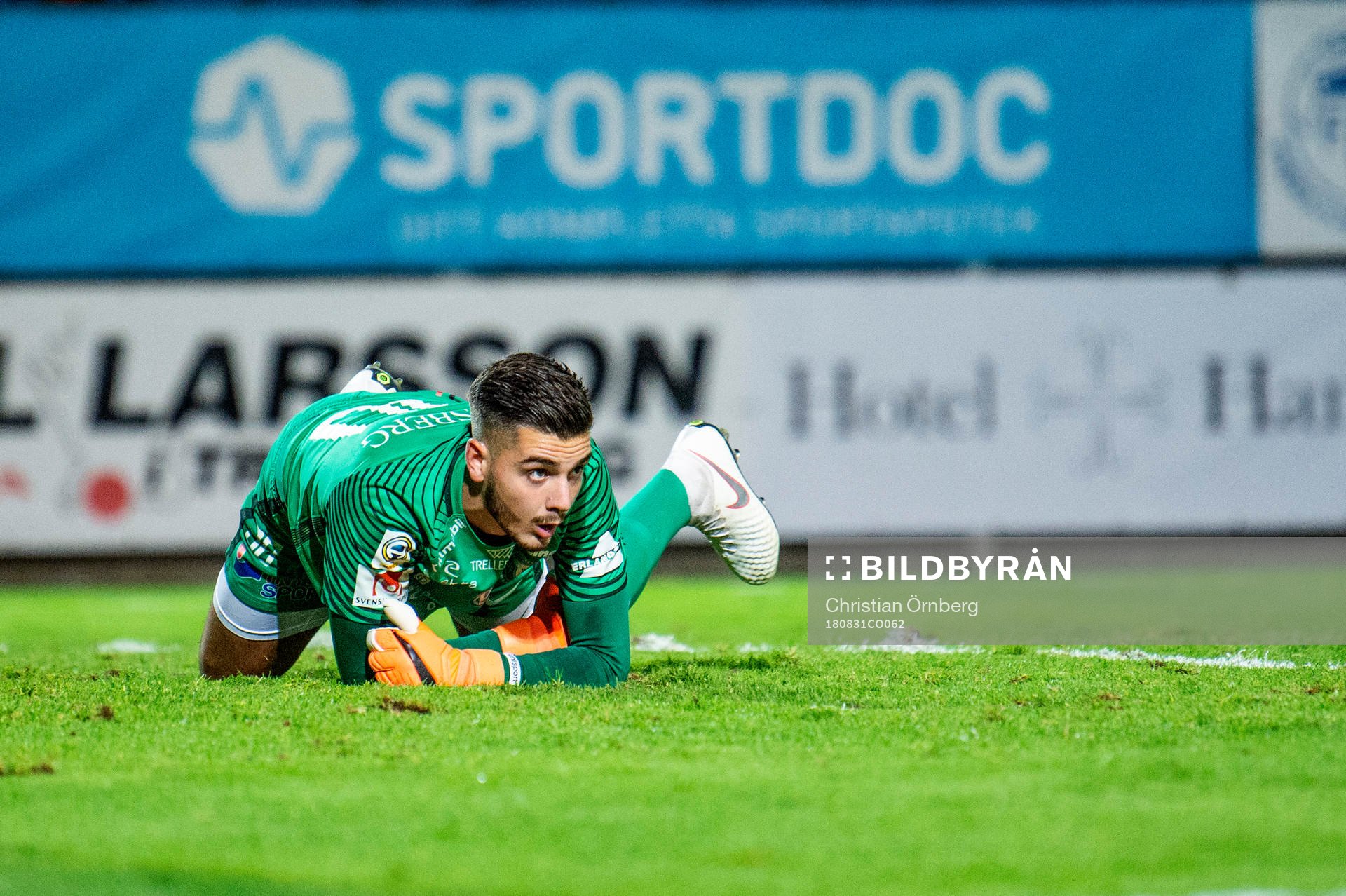 Trelleborgs målvakt Marko Johansson