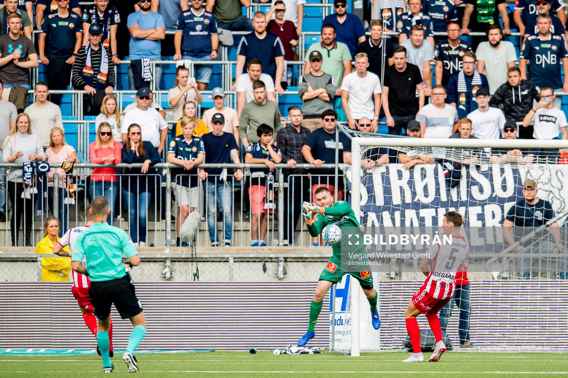 Goalkeeper Gudmund Kongshavn of Tromsø