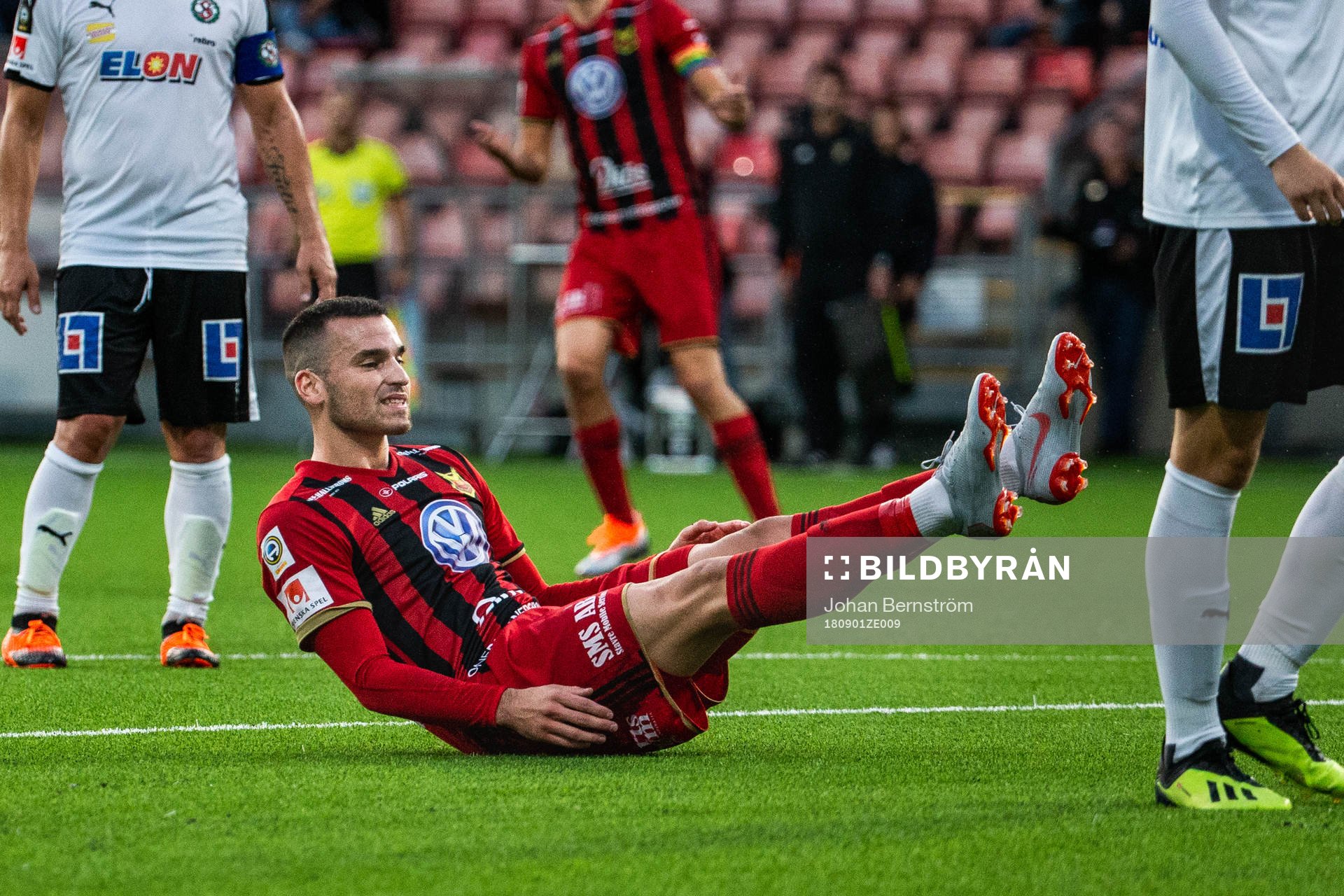 Östersunds Dino Islamovic deppar