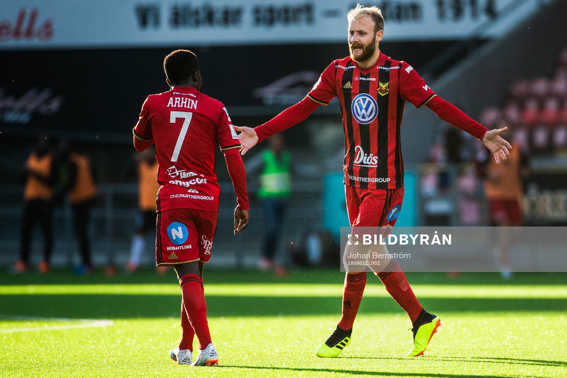 Östersunds Frank Arhin och Tom Pettersson deppar