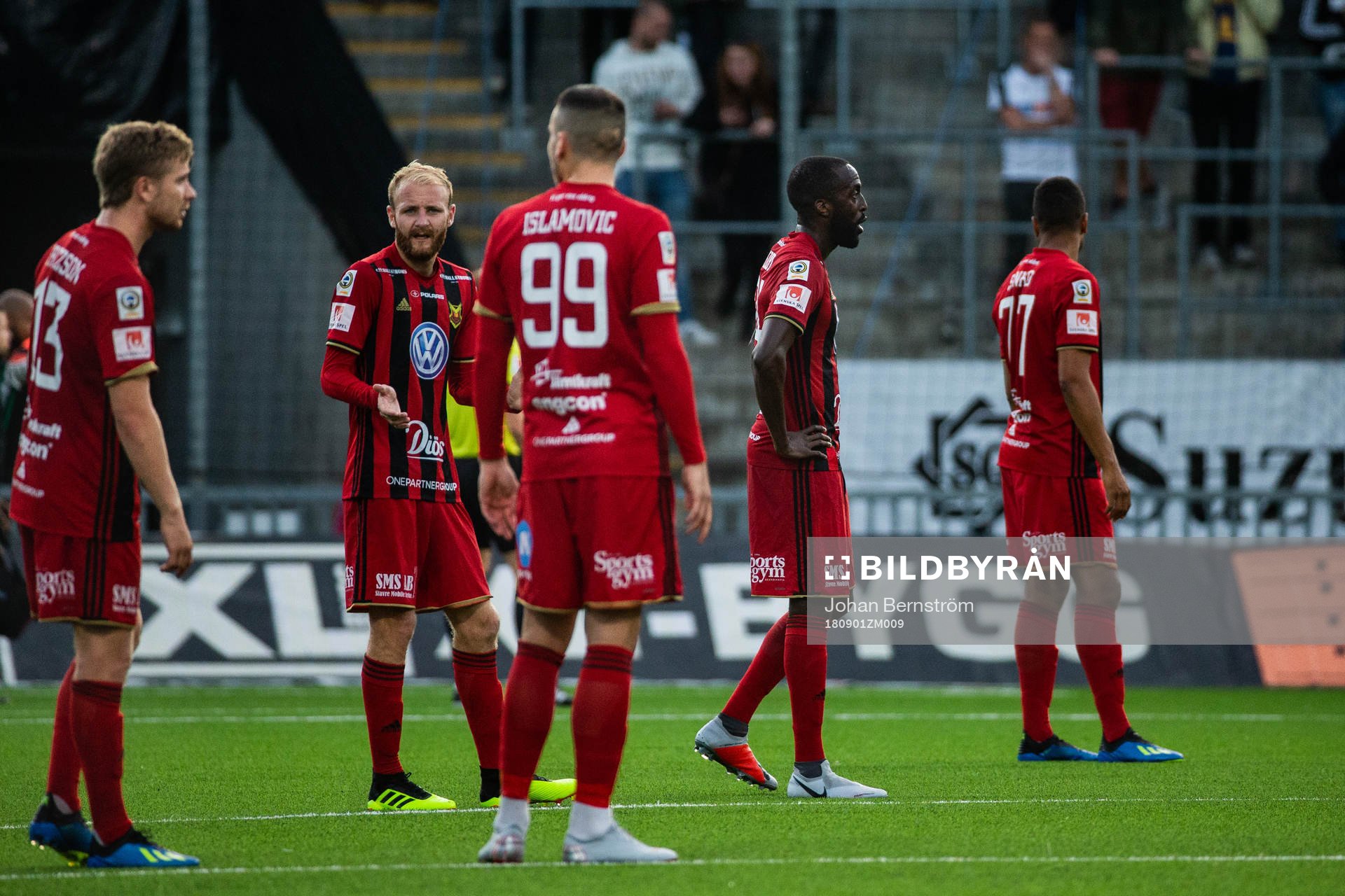 Östersunds spelare deppar