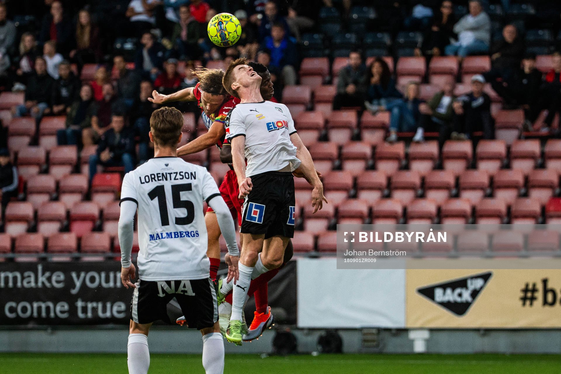 Östersunds Tom Pettersson och Örebros Daniel Björnkvist