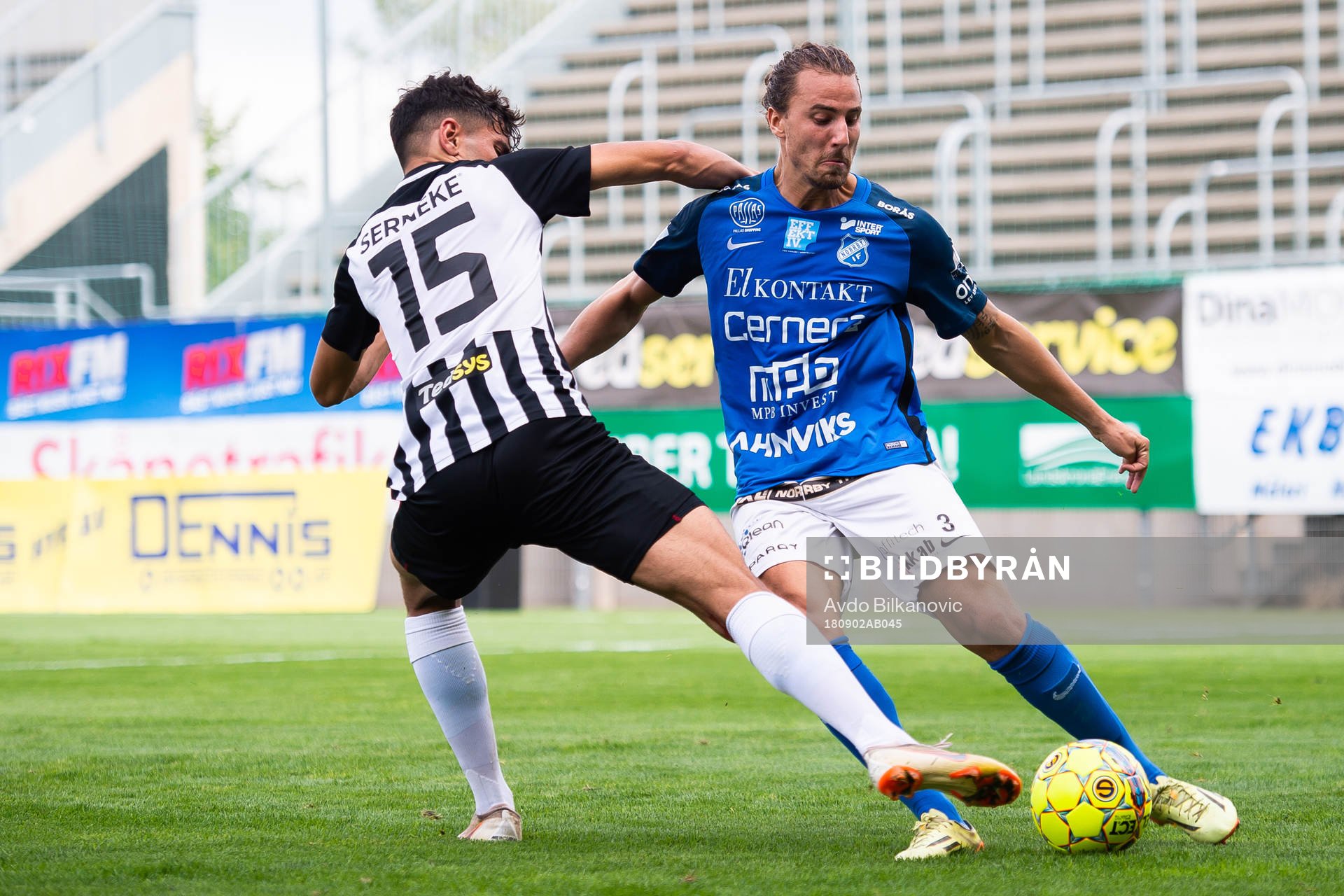 Norrby Jonathan Azulay och Landskronas Noor Zadran