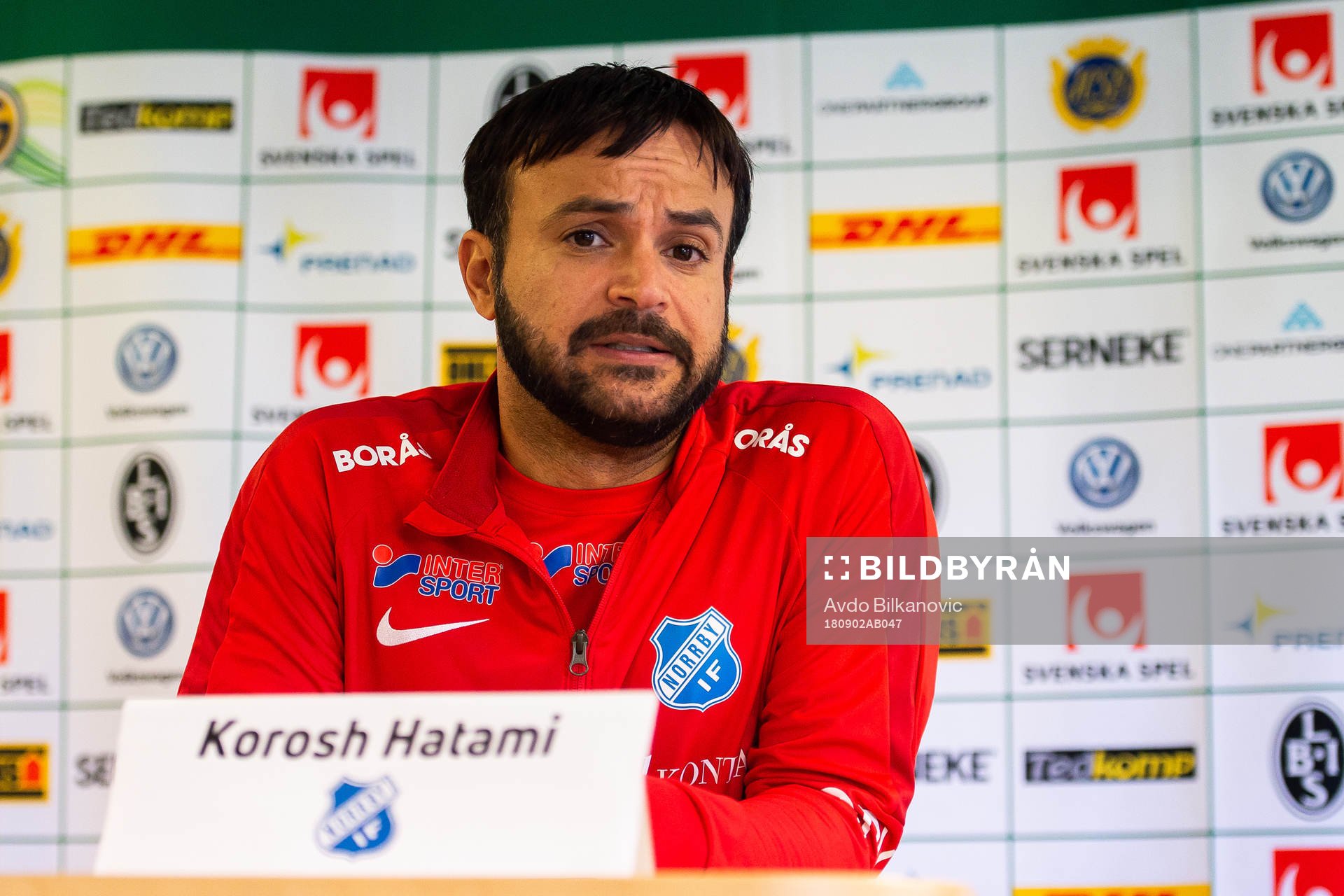 Norrby tränare Korosh Hatami