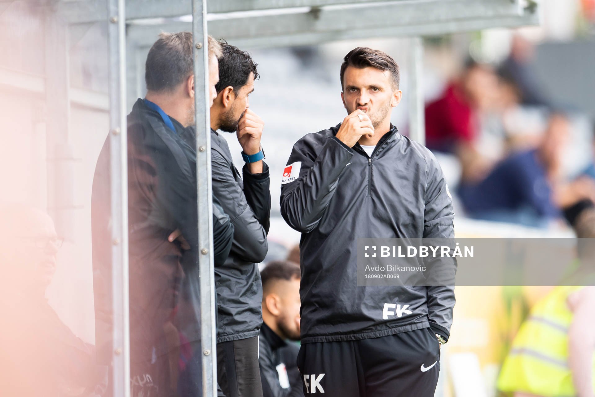 Landskronas tränare Fahruding Karisik