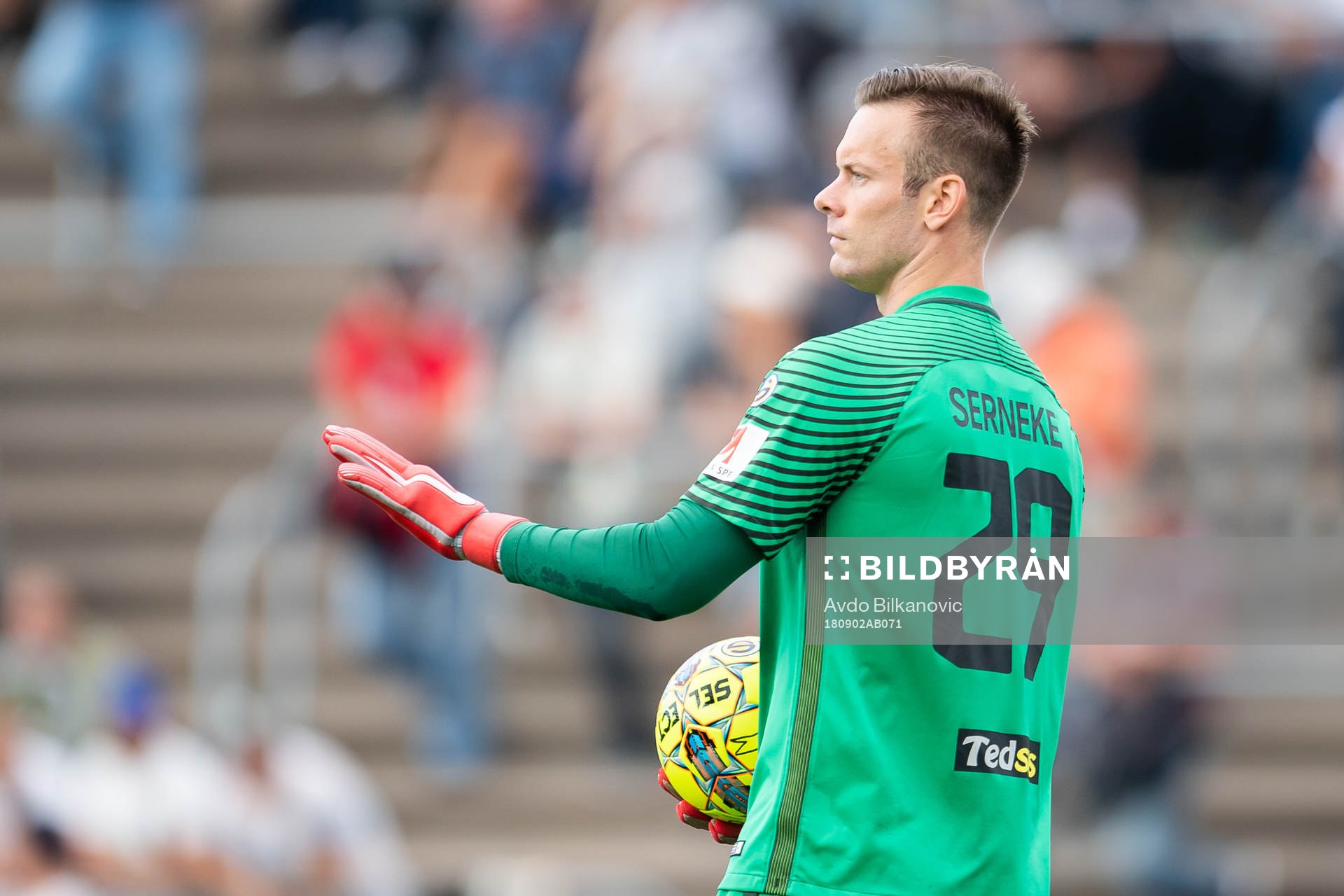 Landskronas målvakt Viktor Noring