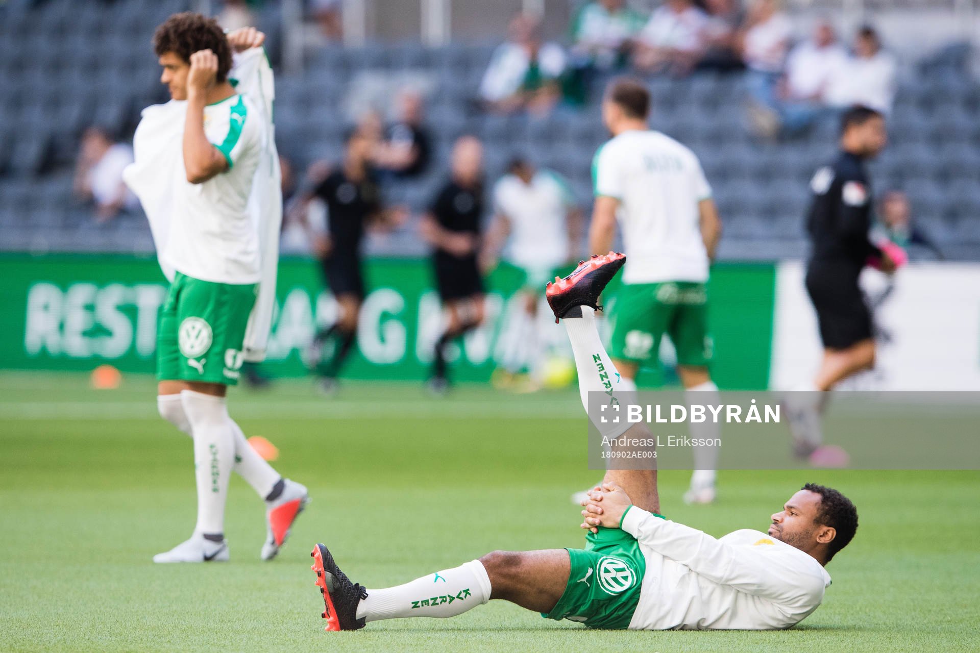 Hammarbys Neto Borges och Serge-Junior Martinsson Ngouali