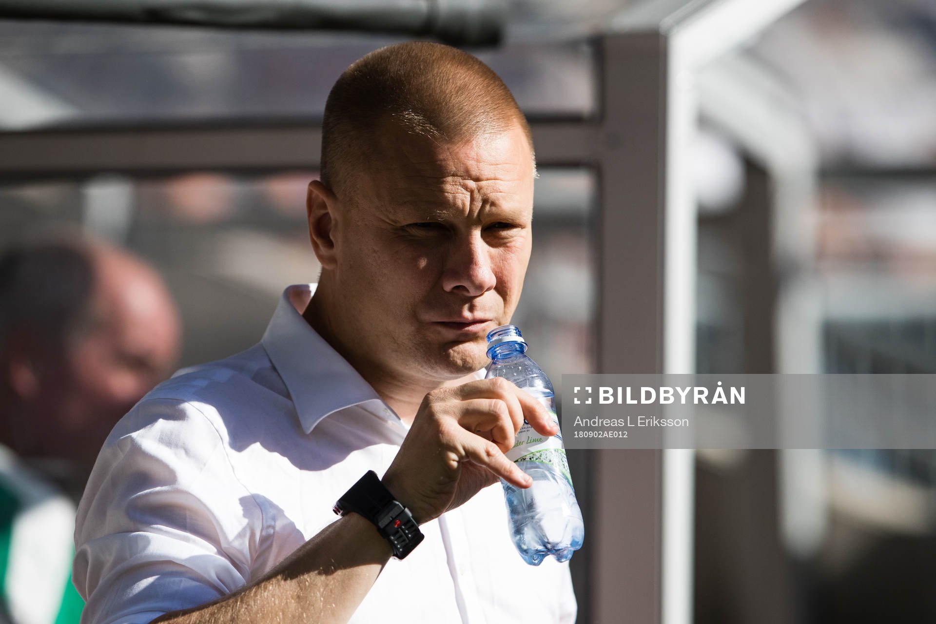 Hammarbys tränare Stefan Billborn