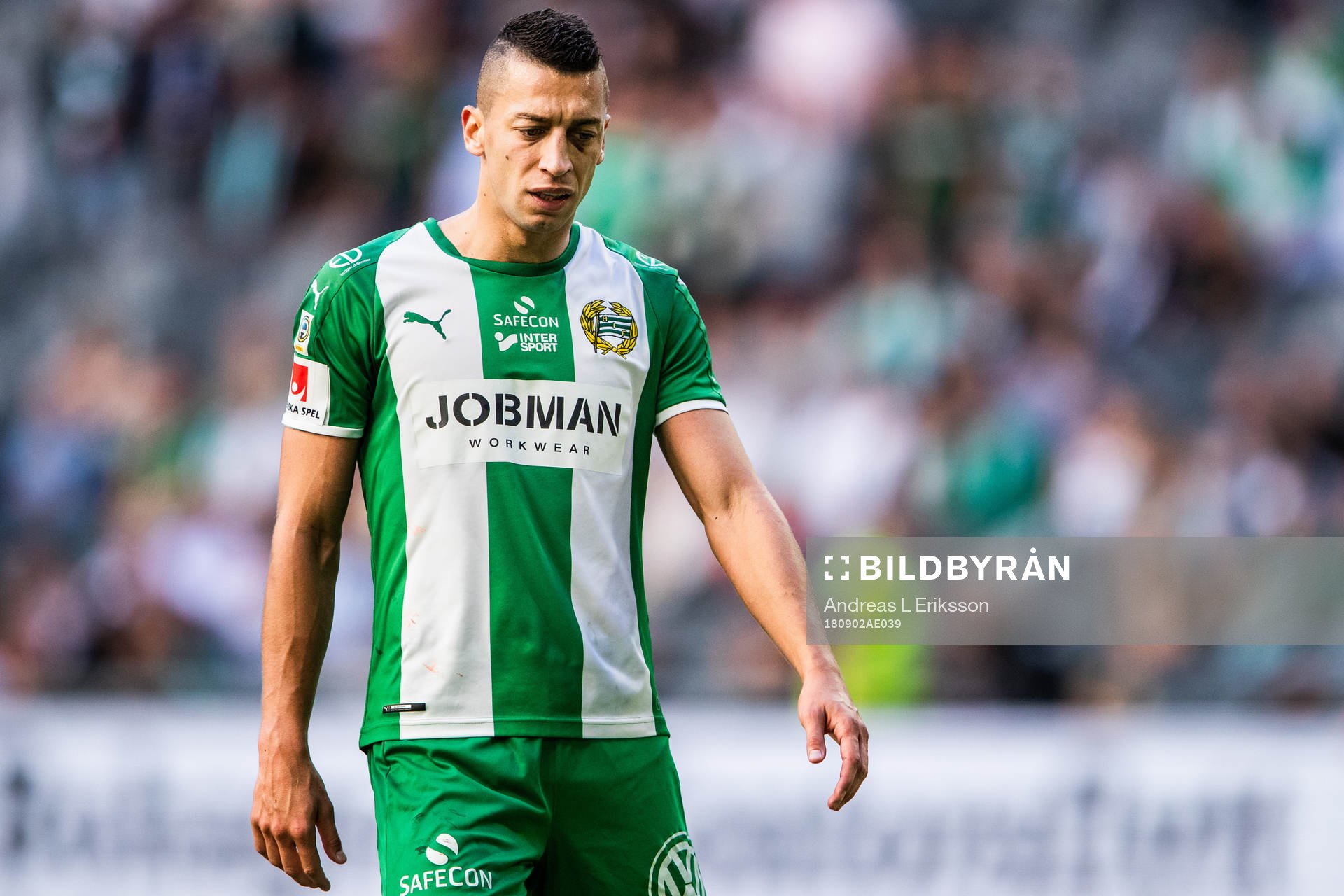 Hammarbys Nikola Djurdjic deppar