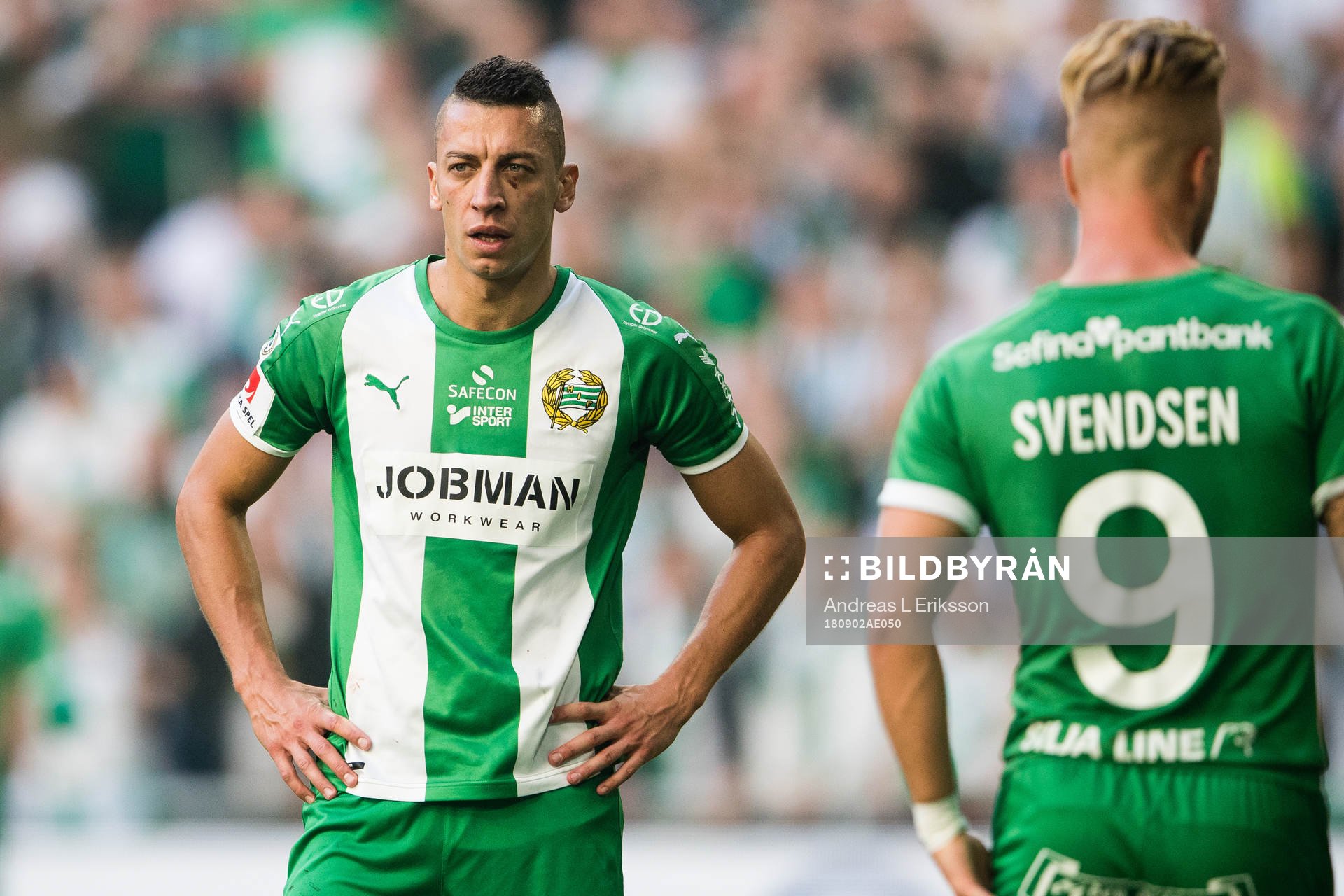 Hammarbys Nikola Djurdjic deppar