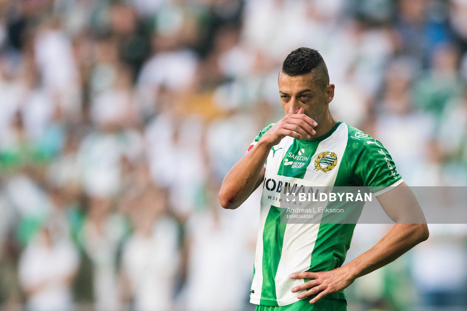 Hammarbys Nikola Djurdjic deppar
