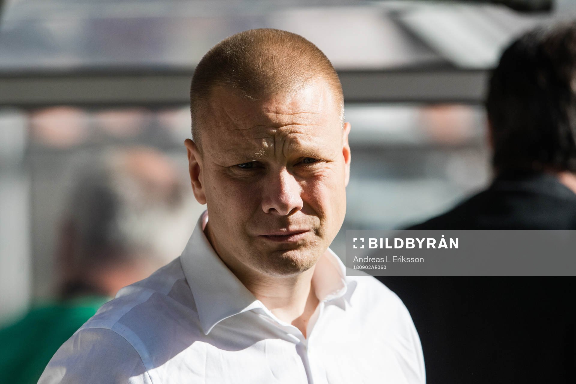 Hammarbys tränare Stefan Billborn