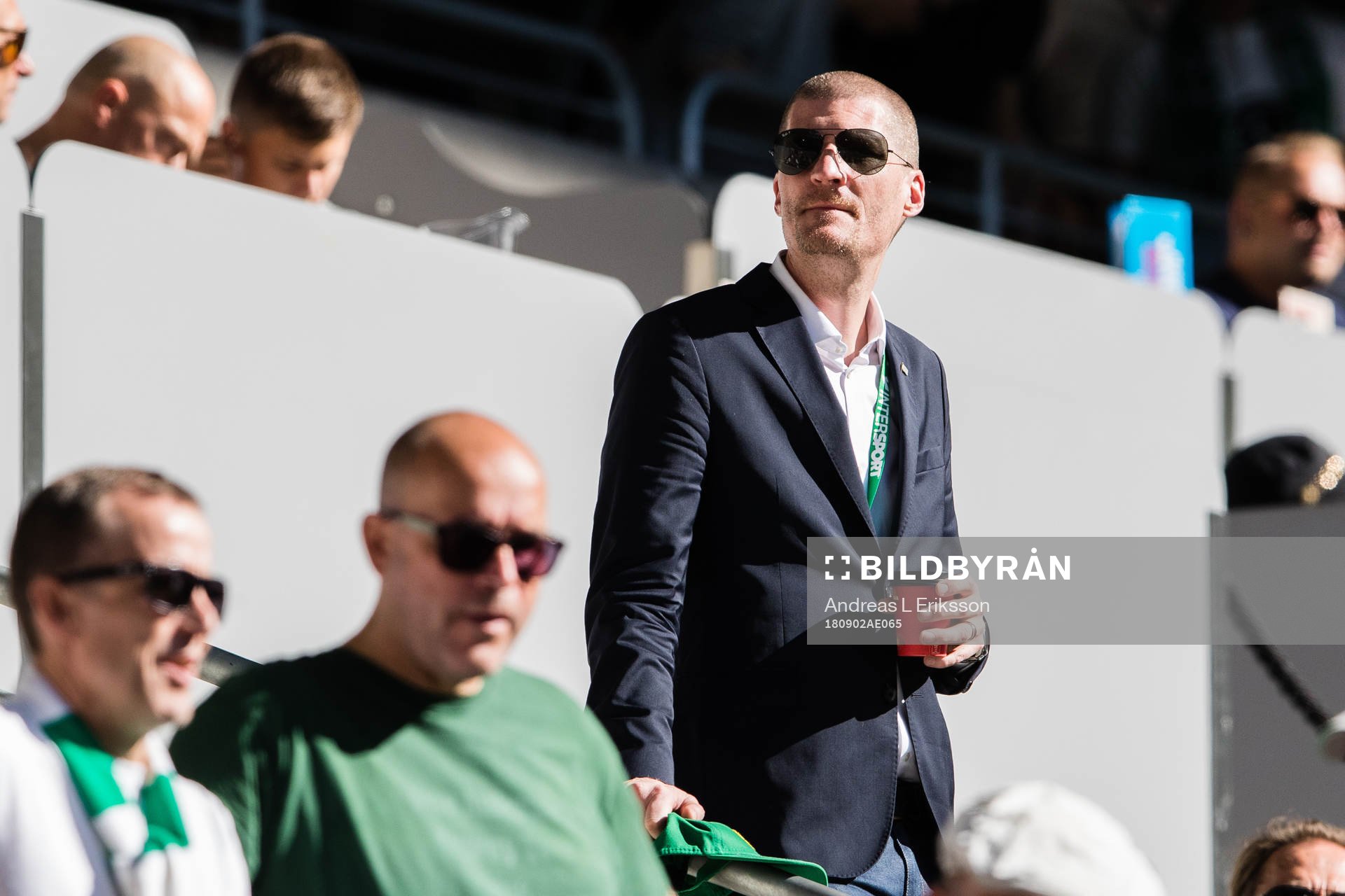 Hammarbys ordföranden Richard von Yxkull innan