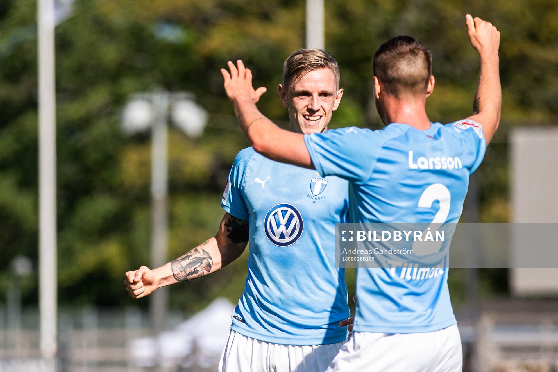 Malmö FFs Sören Rieks jublar