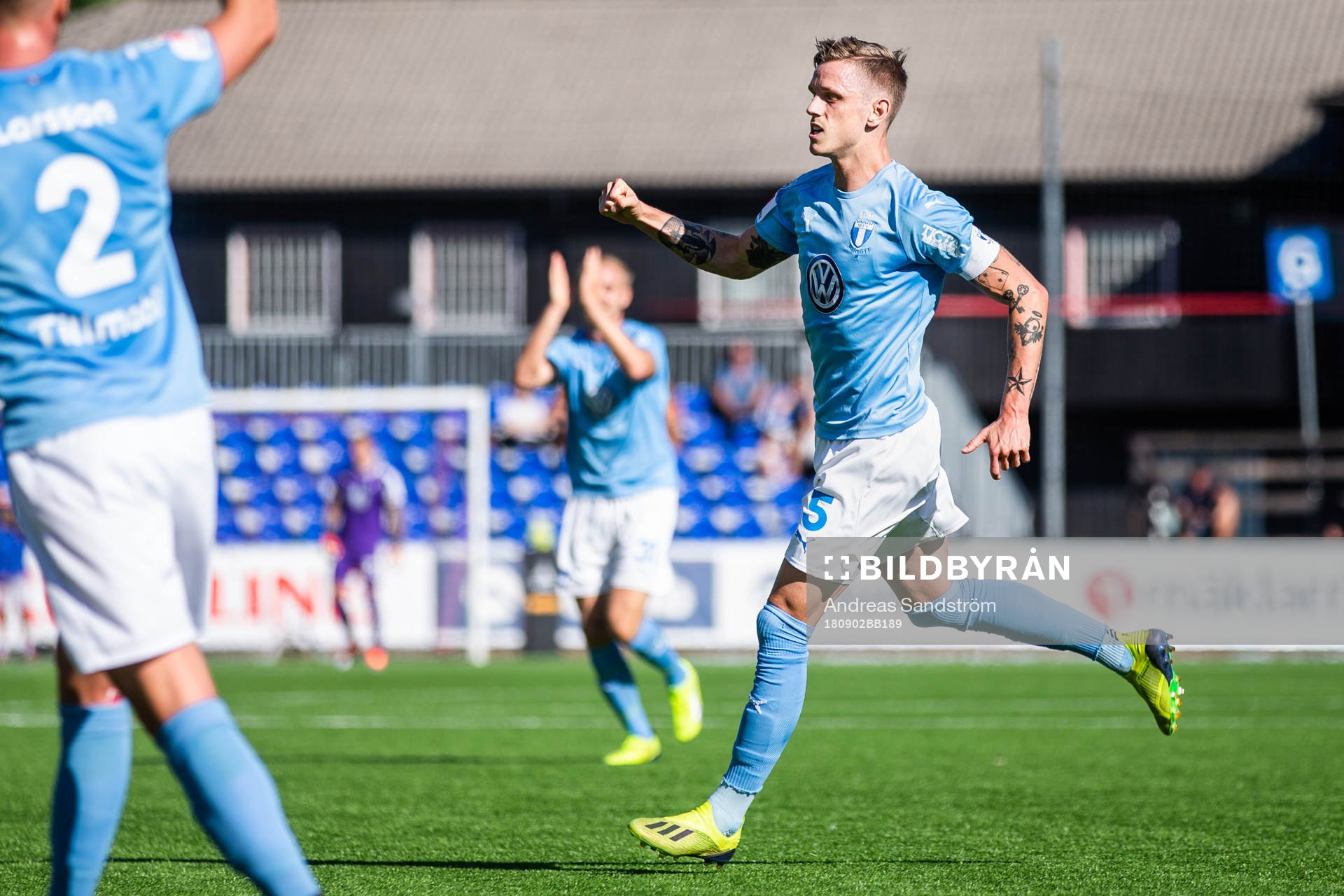 Malmö FFs Sören Rieks jublar