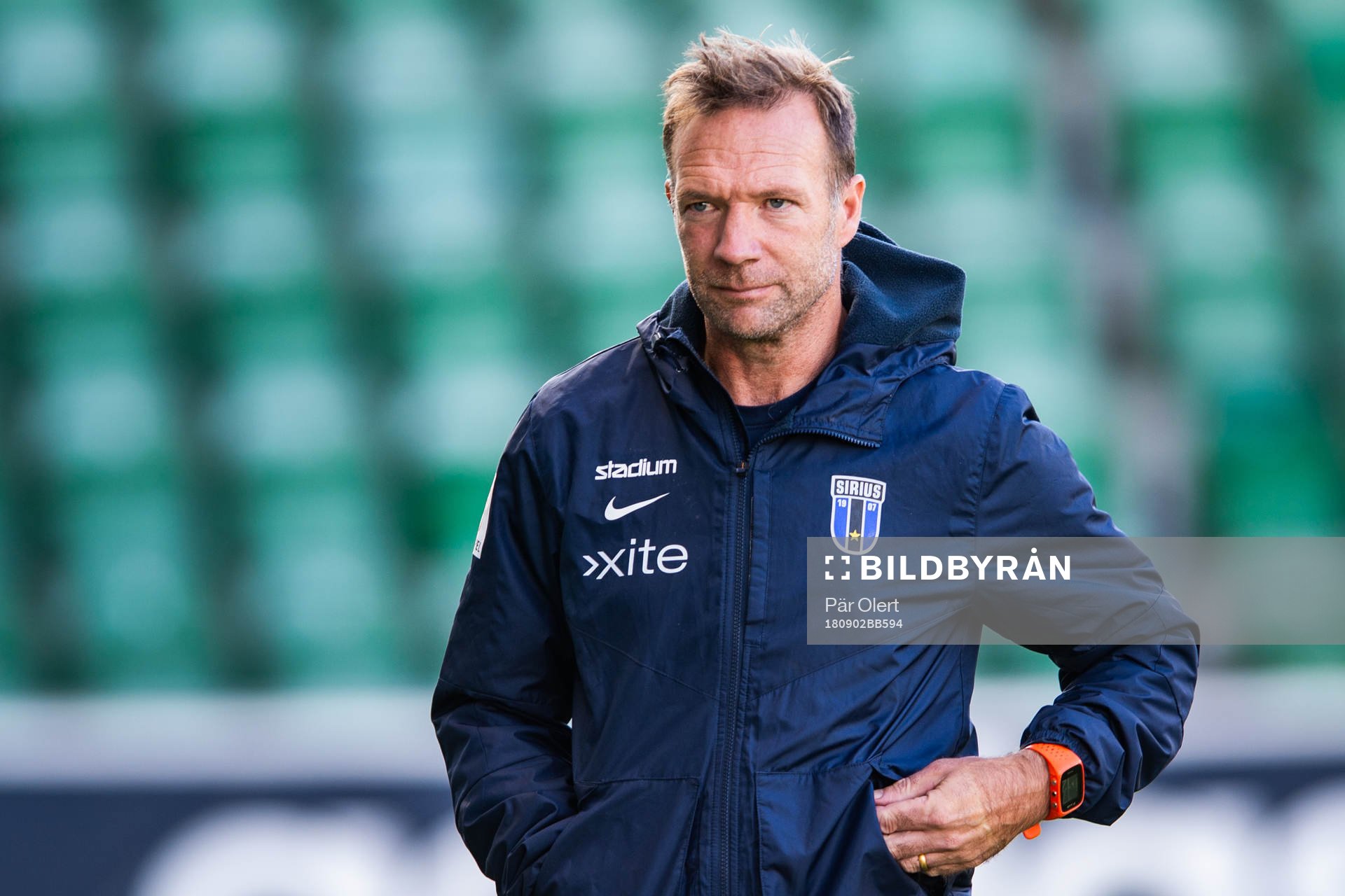 Sirius tränare Kim Bergstrand