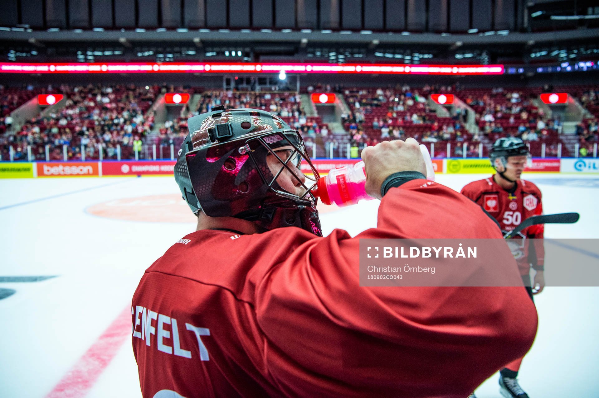 Konstantin Komarek of Malmö Redhawks