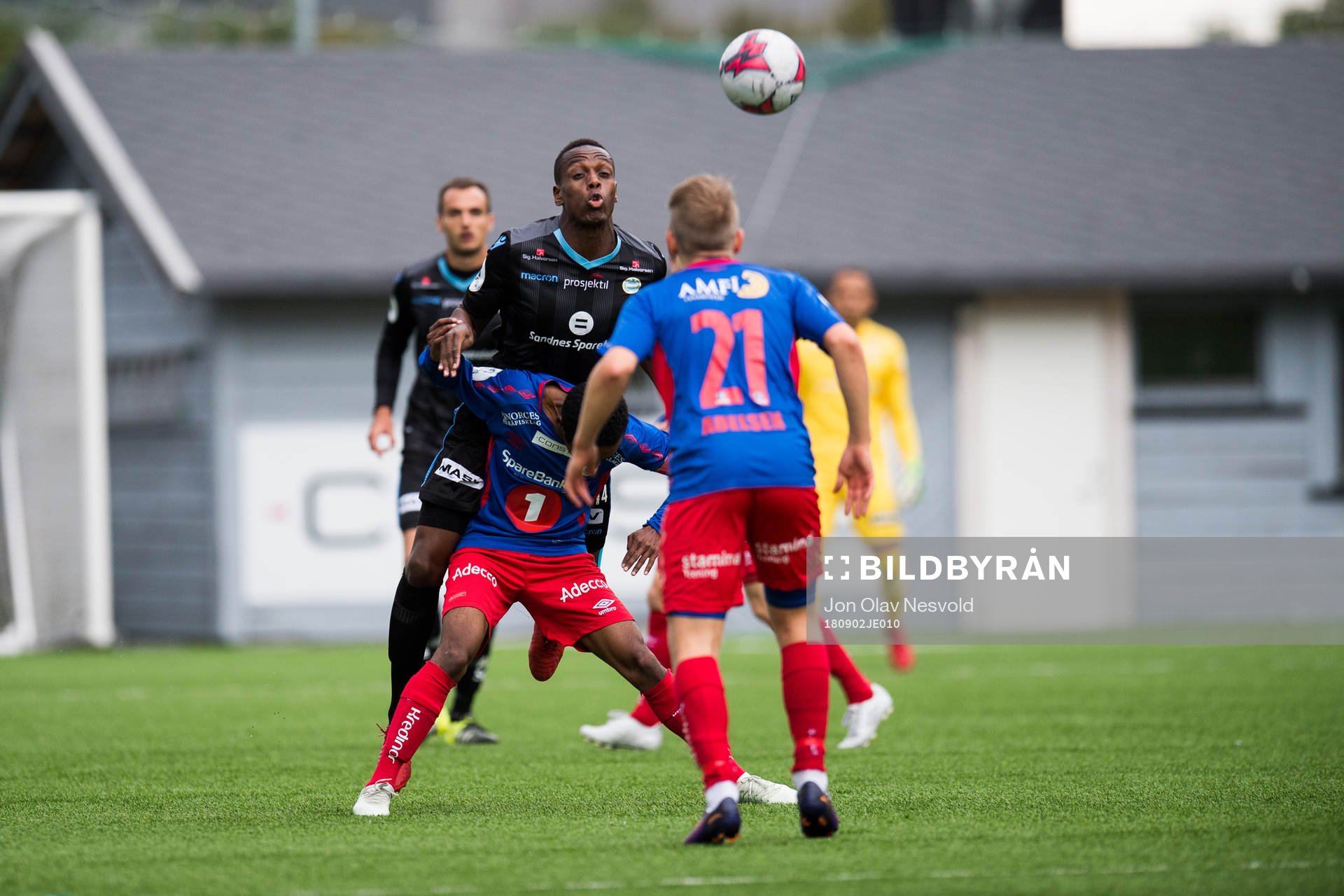 Akinsola Akinyemi of Sandnes Ulf