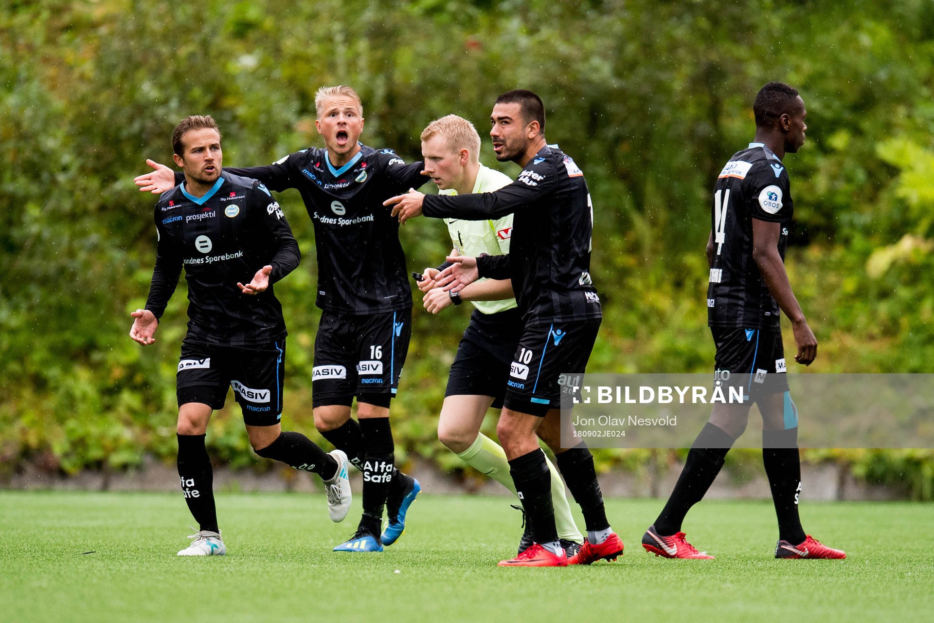 Bjørnar Holmvik, Tapio Heikkilä and Sanel Kapidzic of