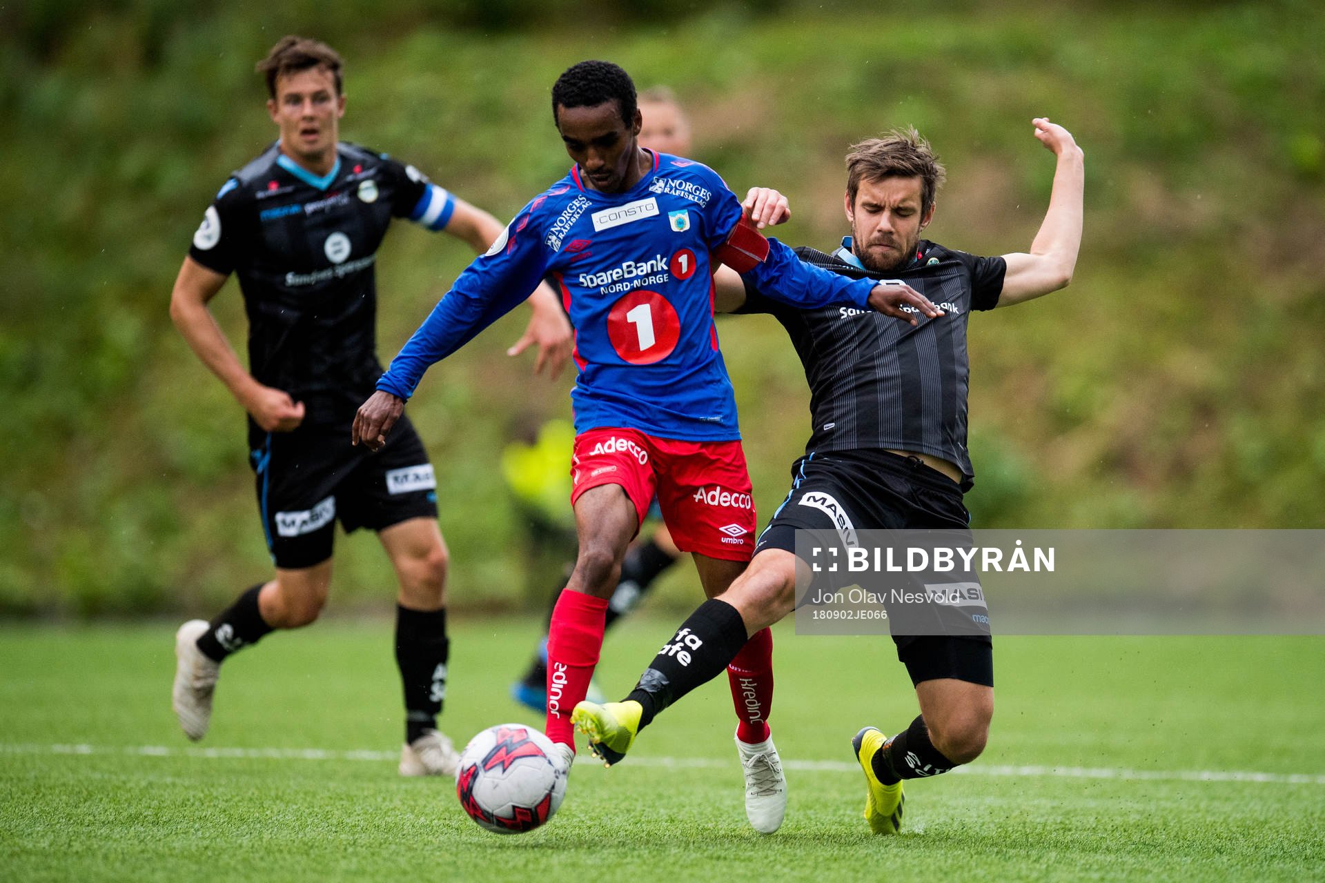 Mohammed Ahamed of Tromsdalen and Remi Johansen of Sandnes