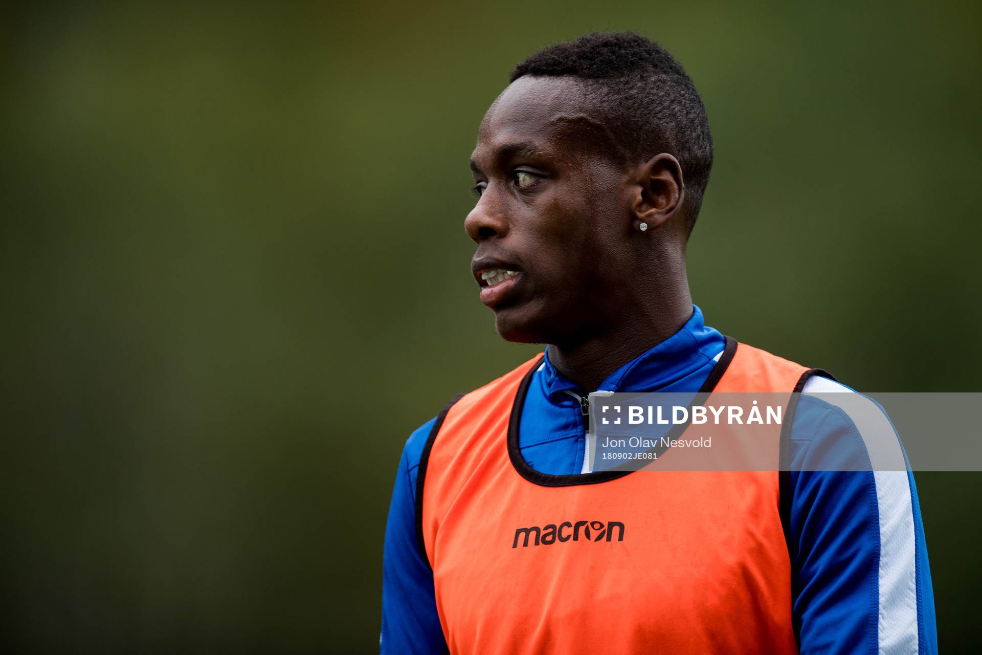 Akinsola Akinyemi of Sandnes Ulf