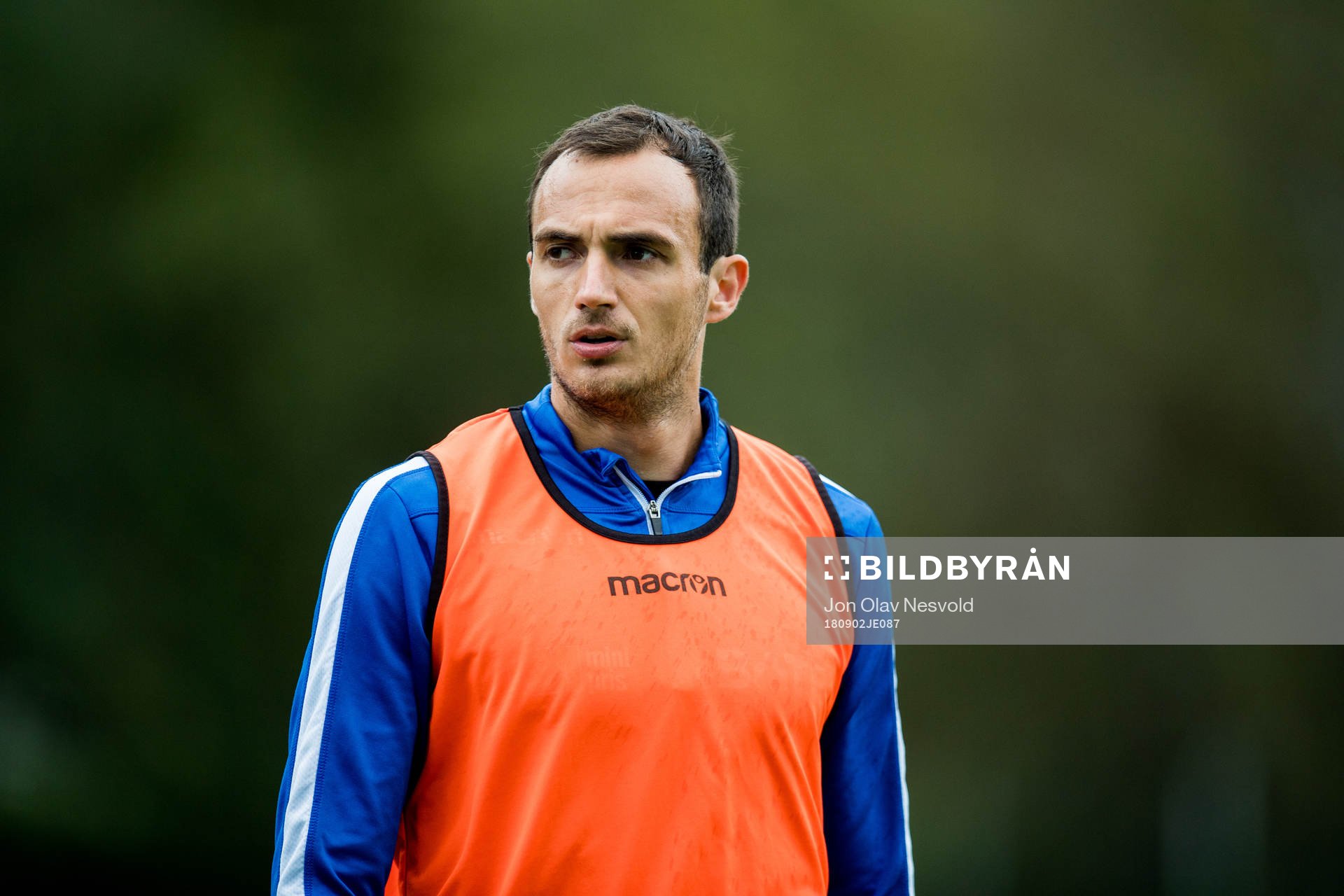 Jasmin Bogdanovic of Sandnes Ulf ahead of the OBOS-ligaen match between Tromsdalen and Sandnes Ulf on September 2, 2018 in Tromsø.
