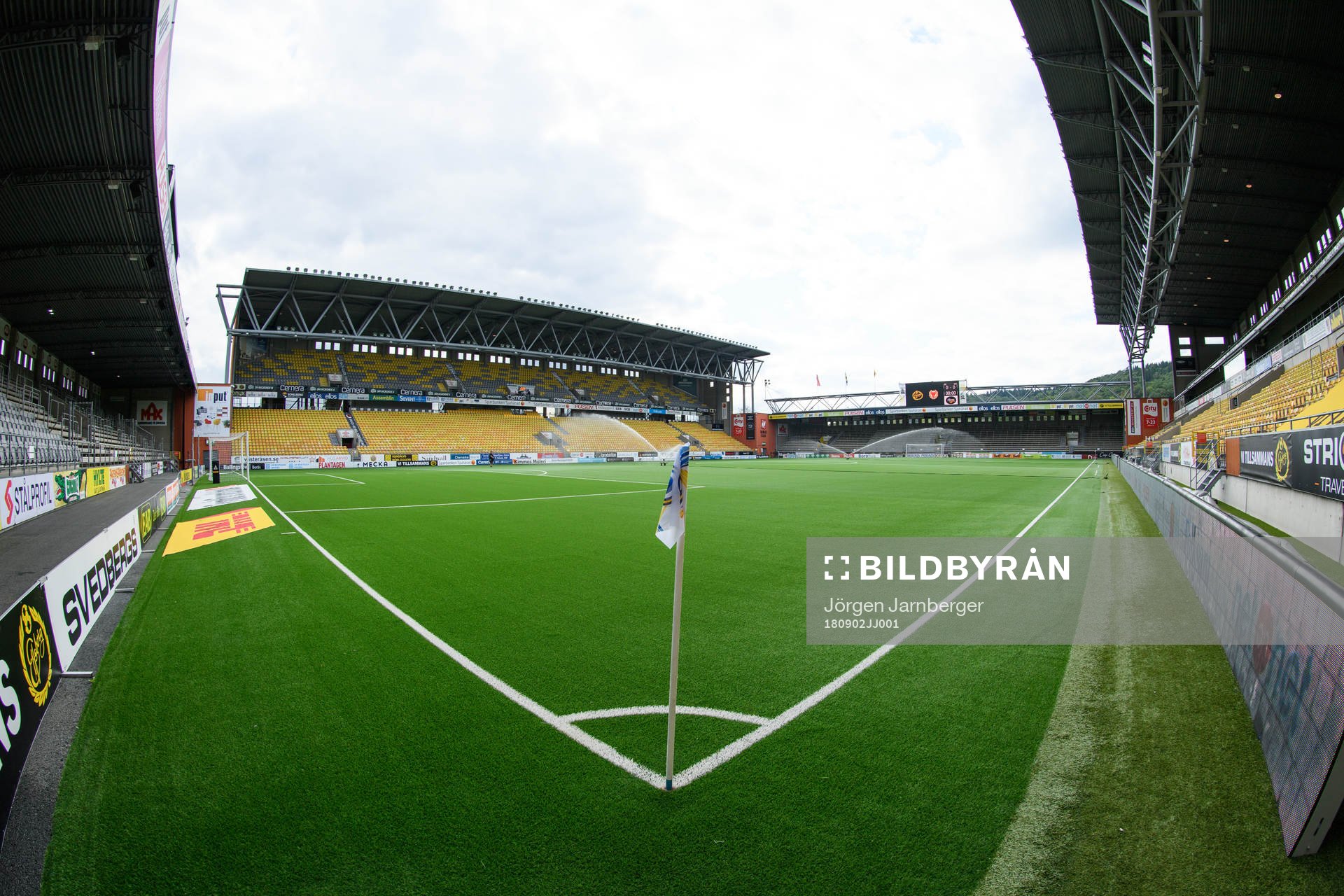 Planen på Borås arena