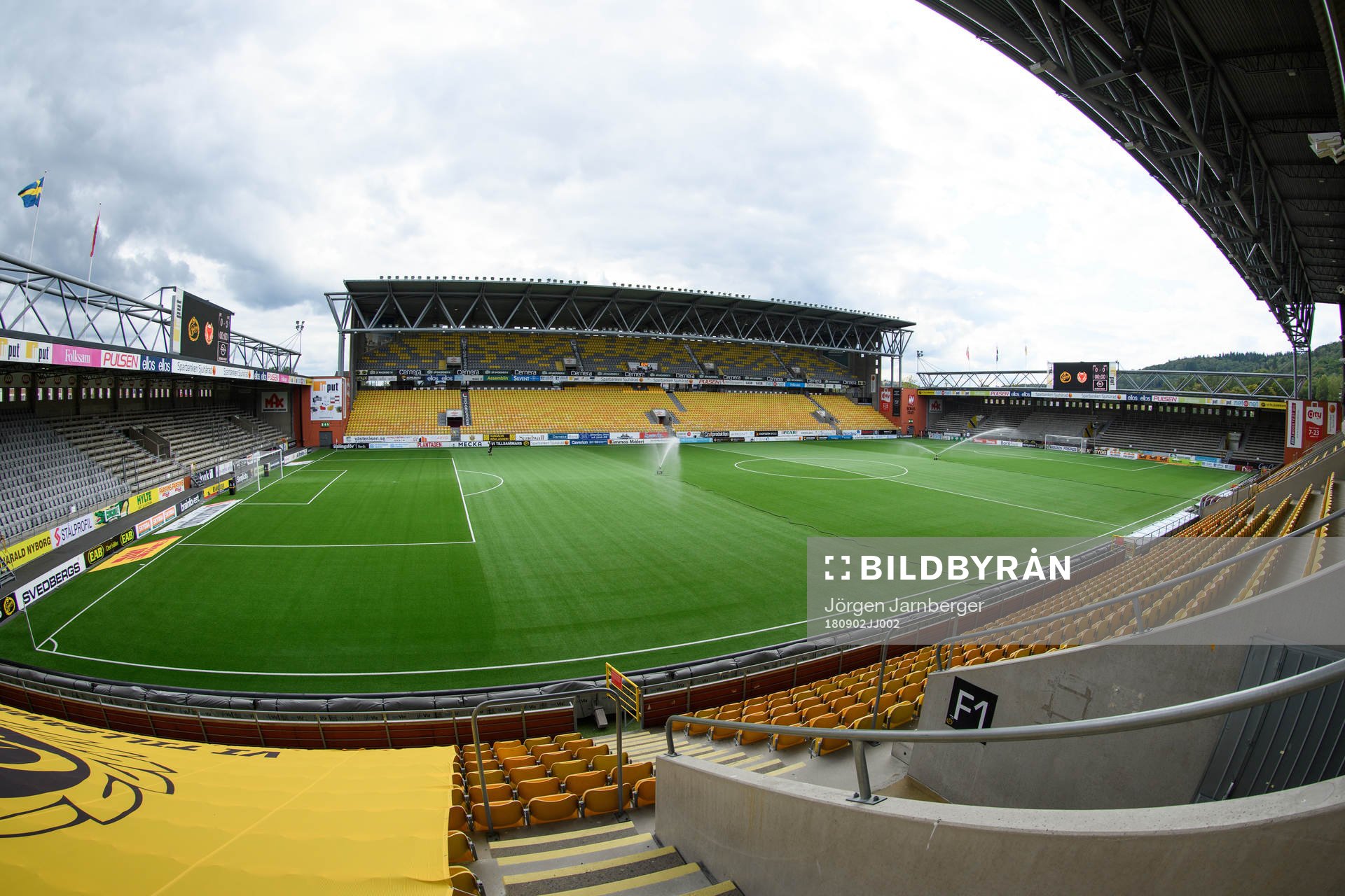Planen på Borås arena