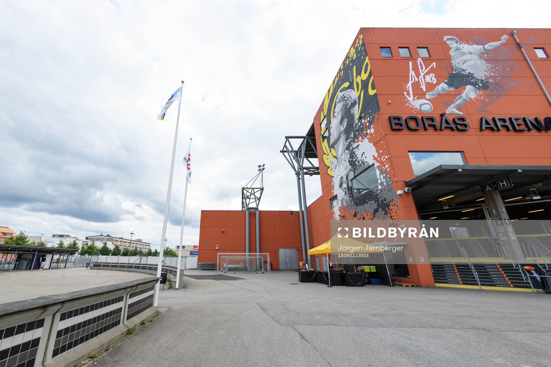 Exteriör på Borås arena