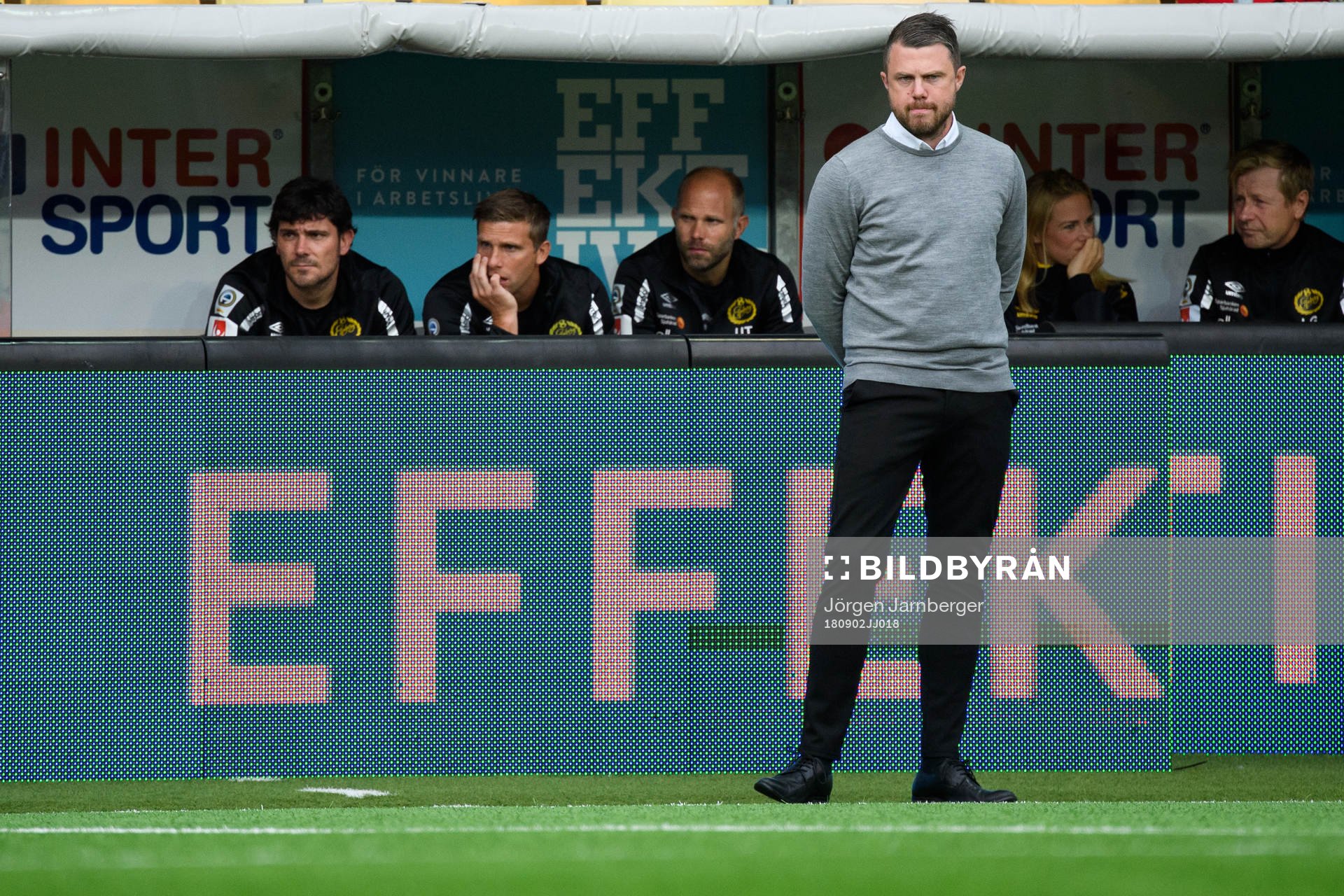 Elfsborgs manager Jimmy Thelin