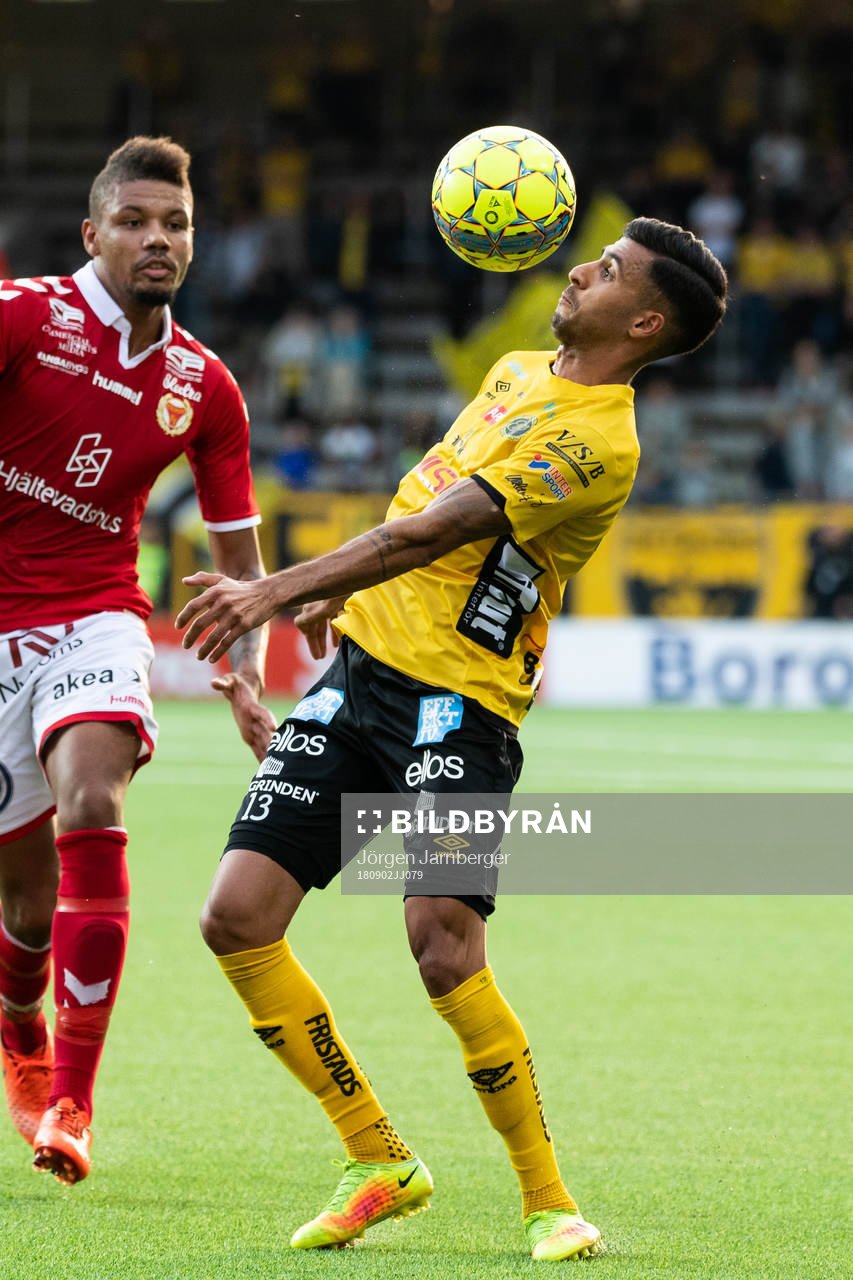Elfsborgs Rami Kaib och Kalmars Mikael Dyrestam
