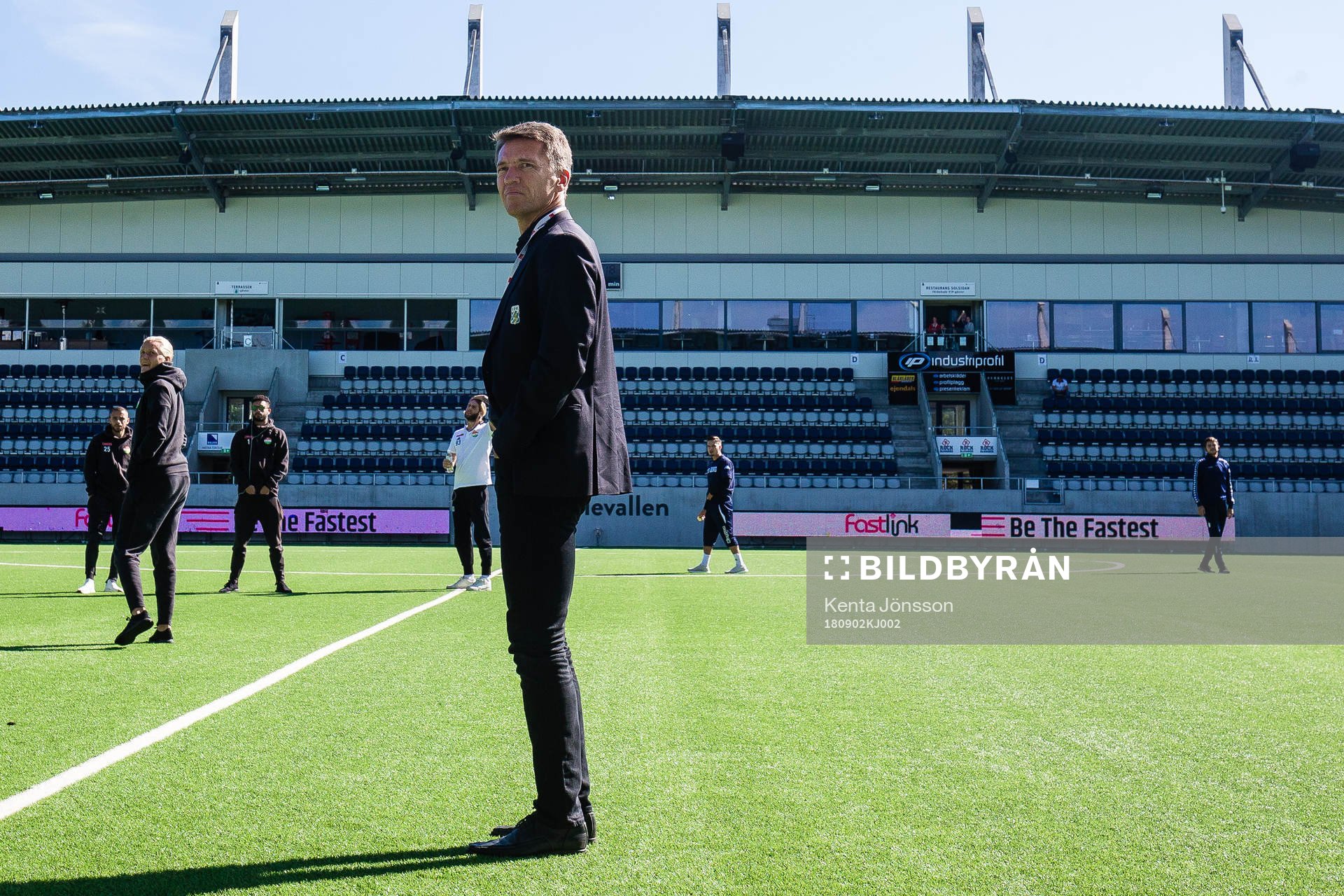 IFK Göteborgs sportchef Mats Gren innan fotbollsmatchen i