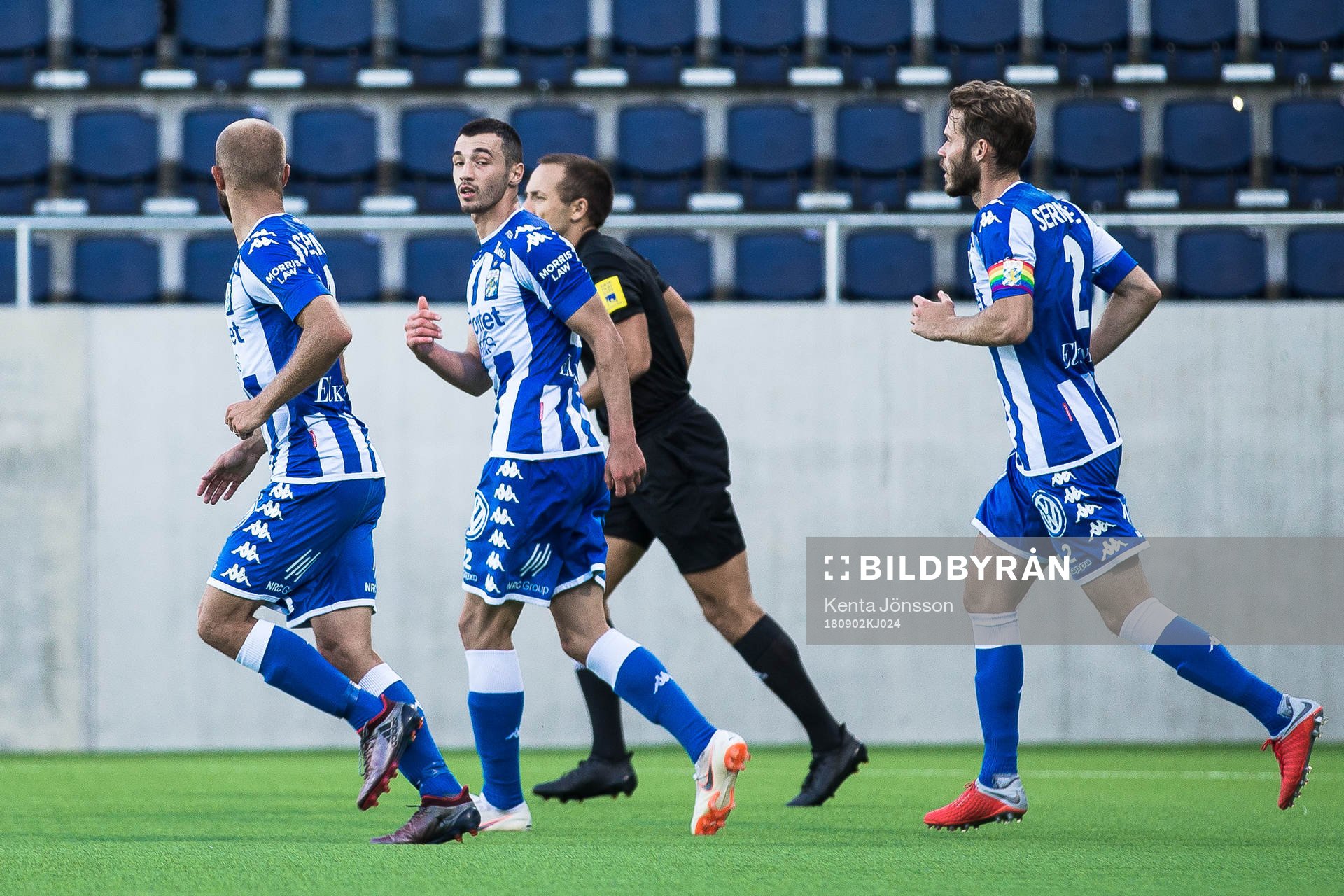 IFK Göteborgs Giorgi Kharaishvili jublar