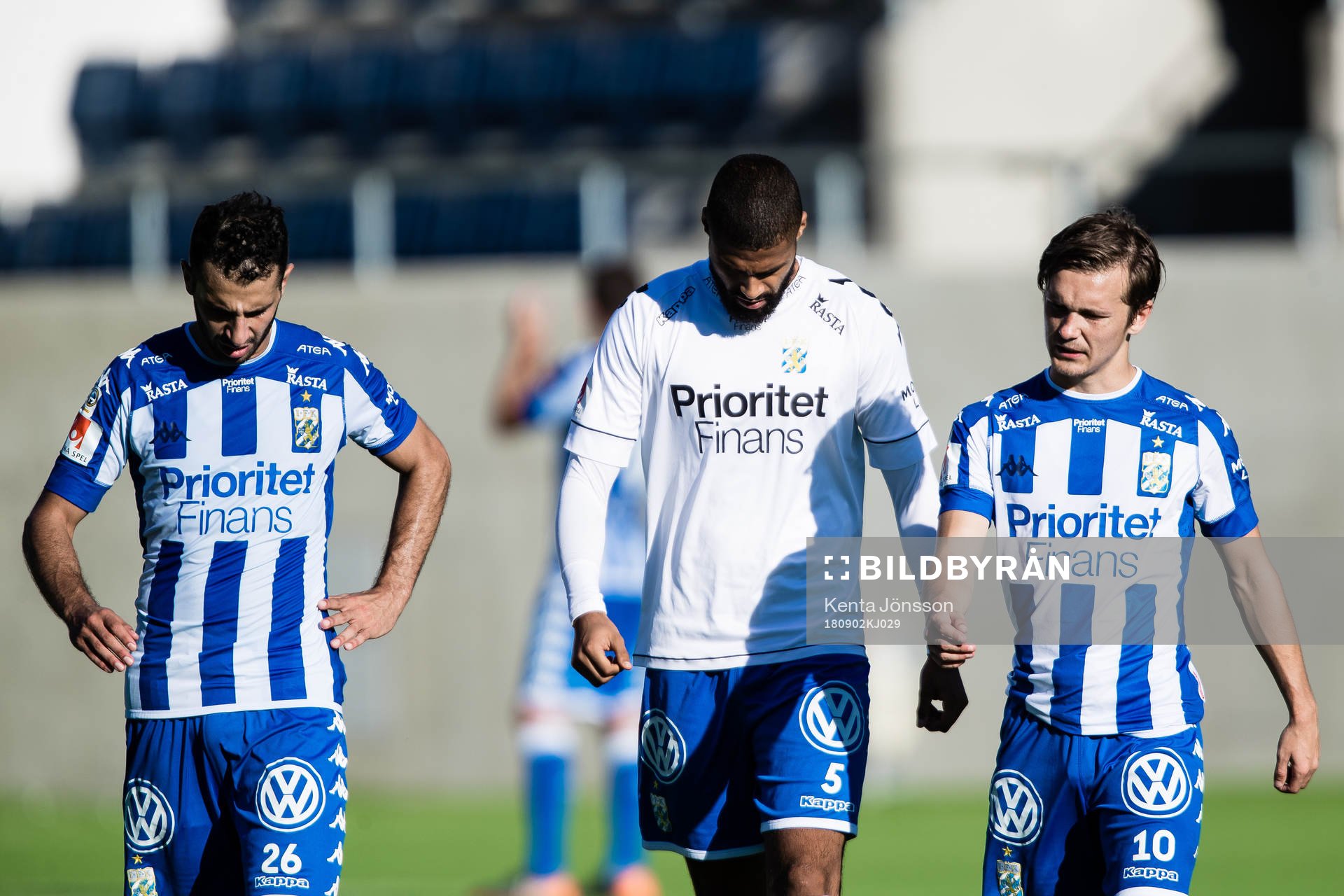 IFK Göteborgs André Calisir , Kristopher Da Graca och