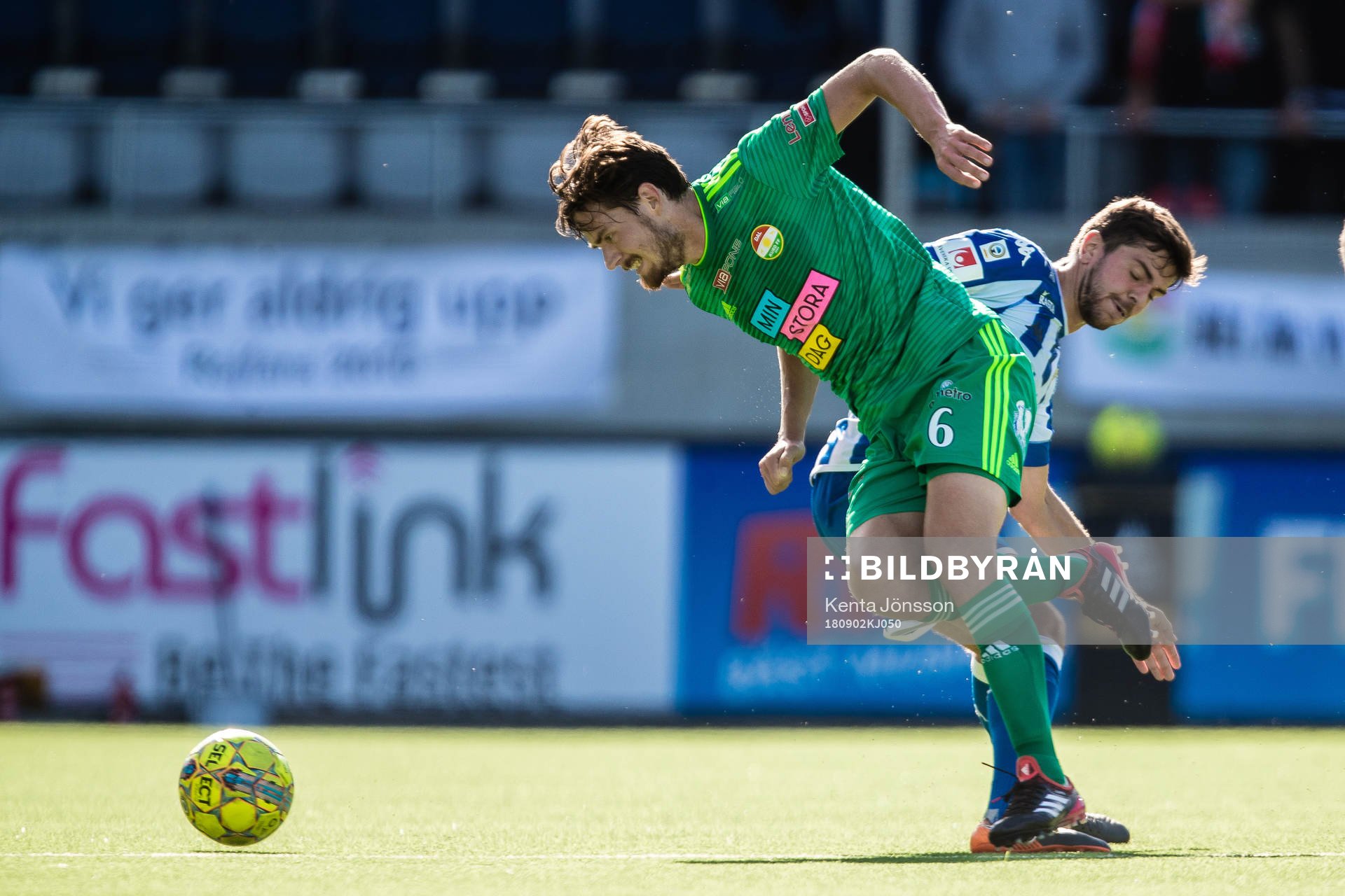 Dalkurds Robin Tranberg och IFK Göteborgs Fredrik Oldrup
