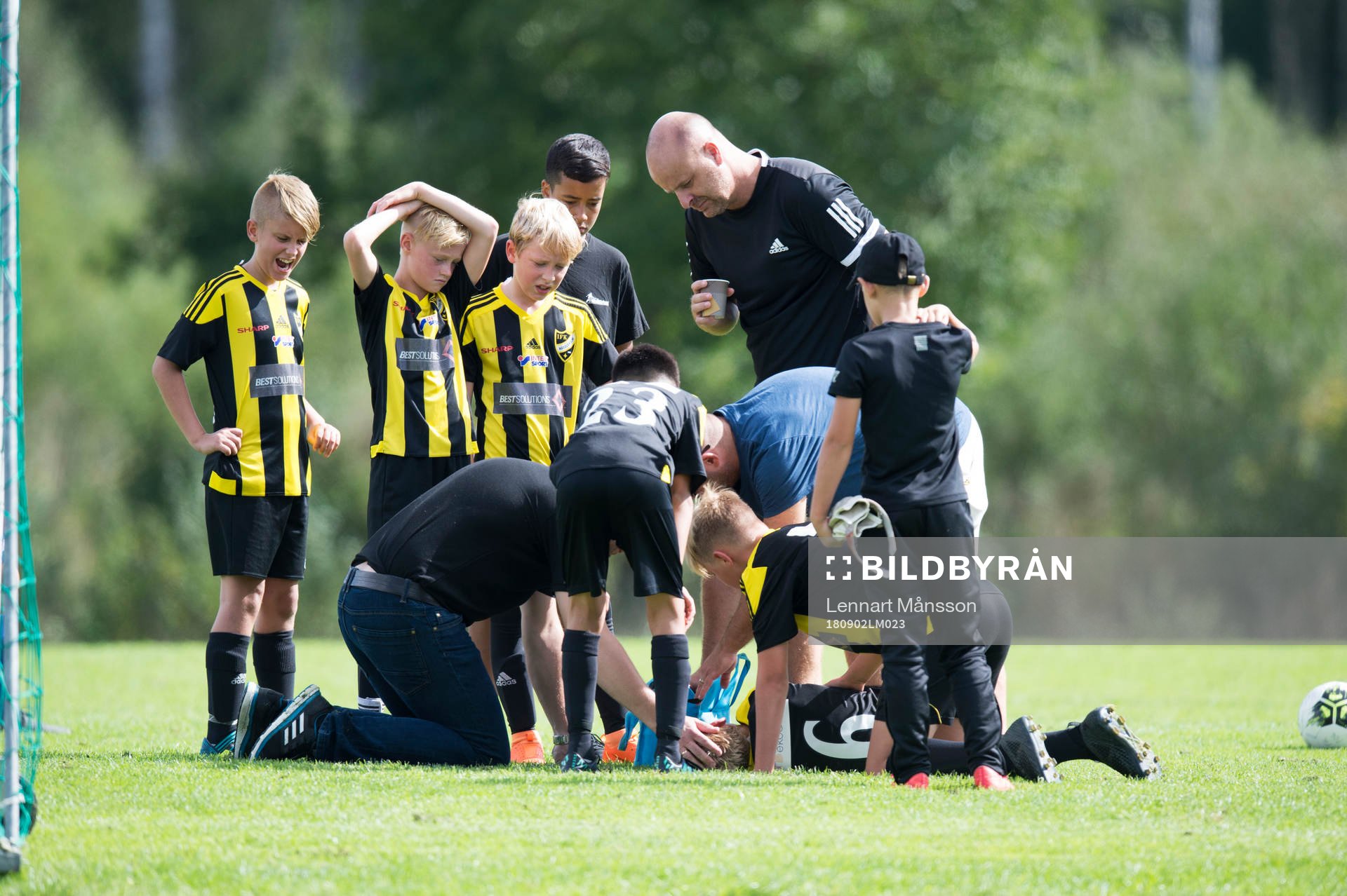 i matchen för pojkar födda 2006 (P12) mellan IFK
