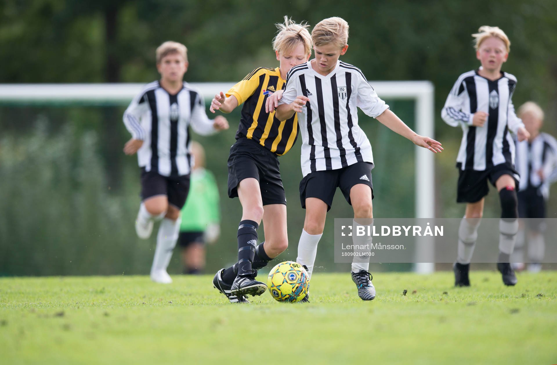 i matchen för pojkar födda 2007 (P11) mellan IFK