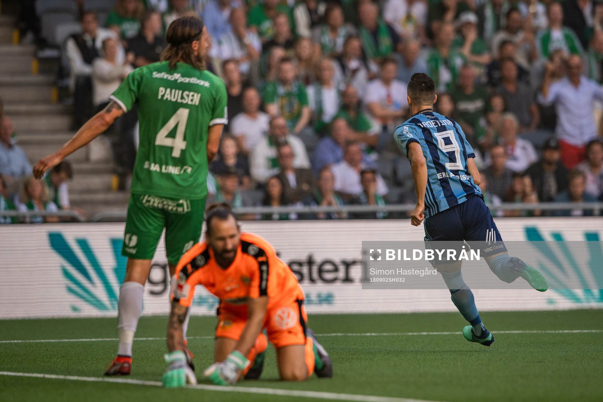 Djurgårdens Haris Radetinac gör 2-0