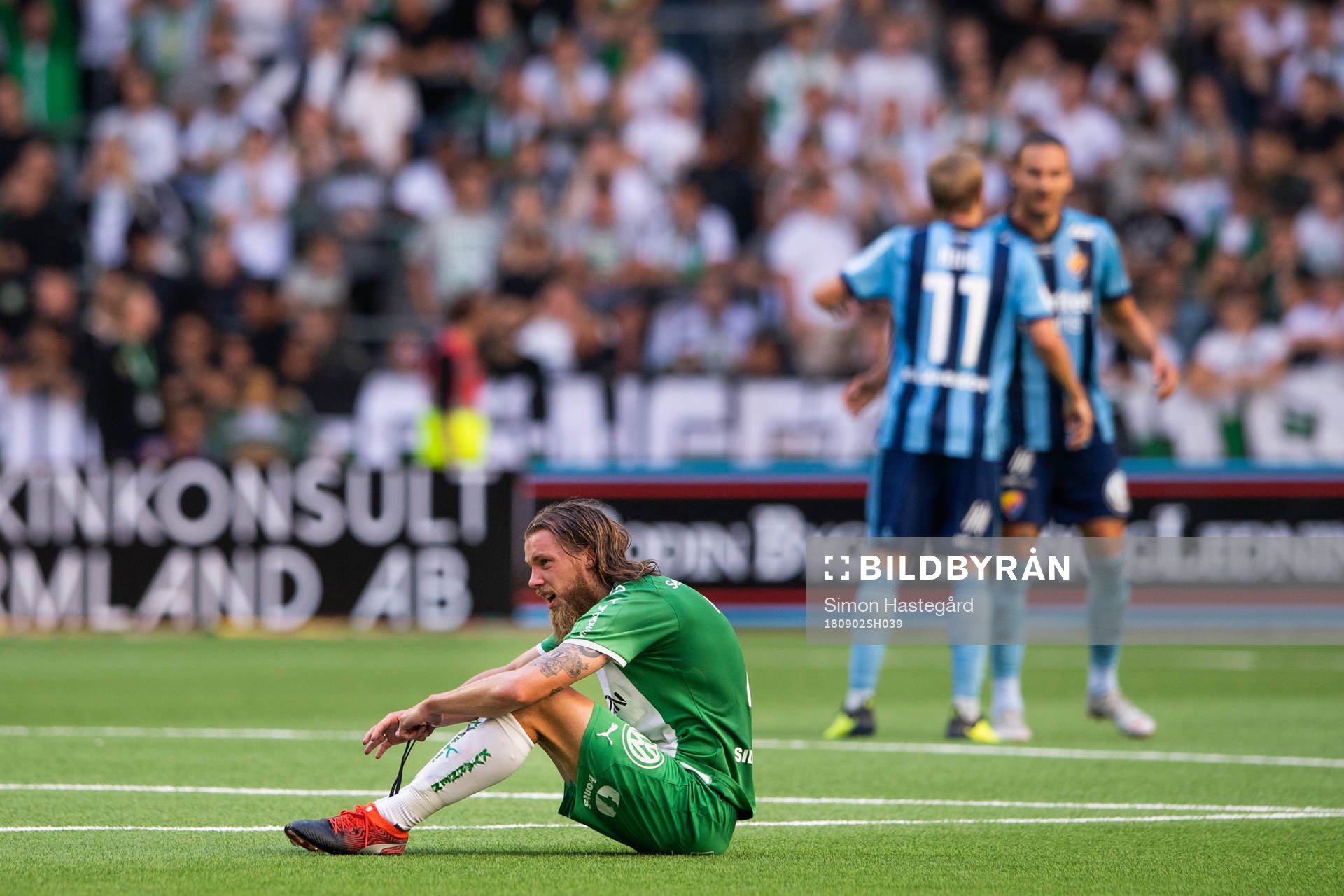 Hammarbys Björn Paulsen deppar