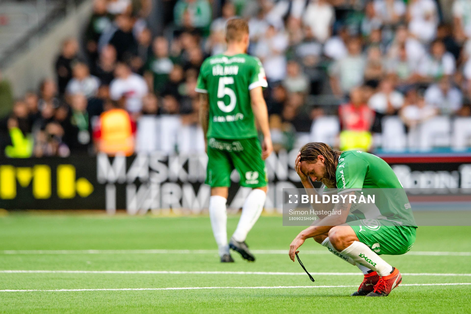 Hammarbys Björn Paulsen deppar