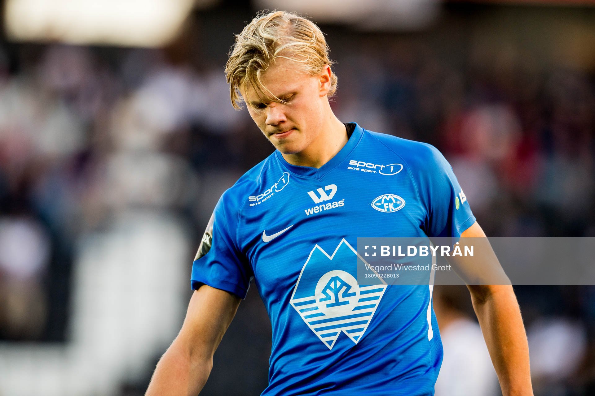 Erling Braut Håland of Molde