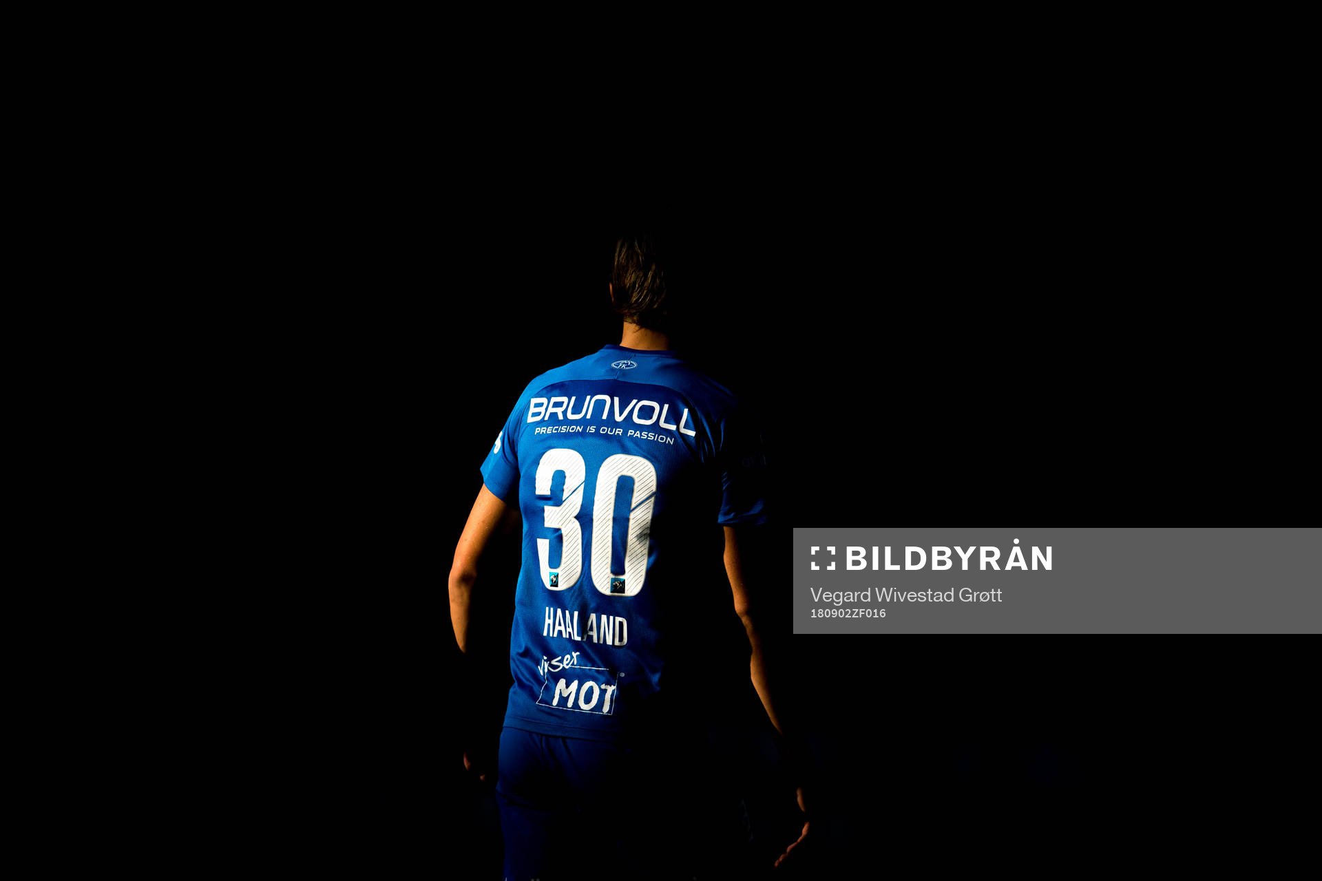 Erling Braut Håland of Molde